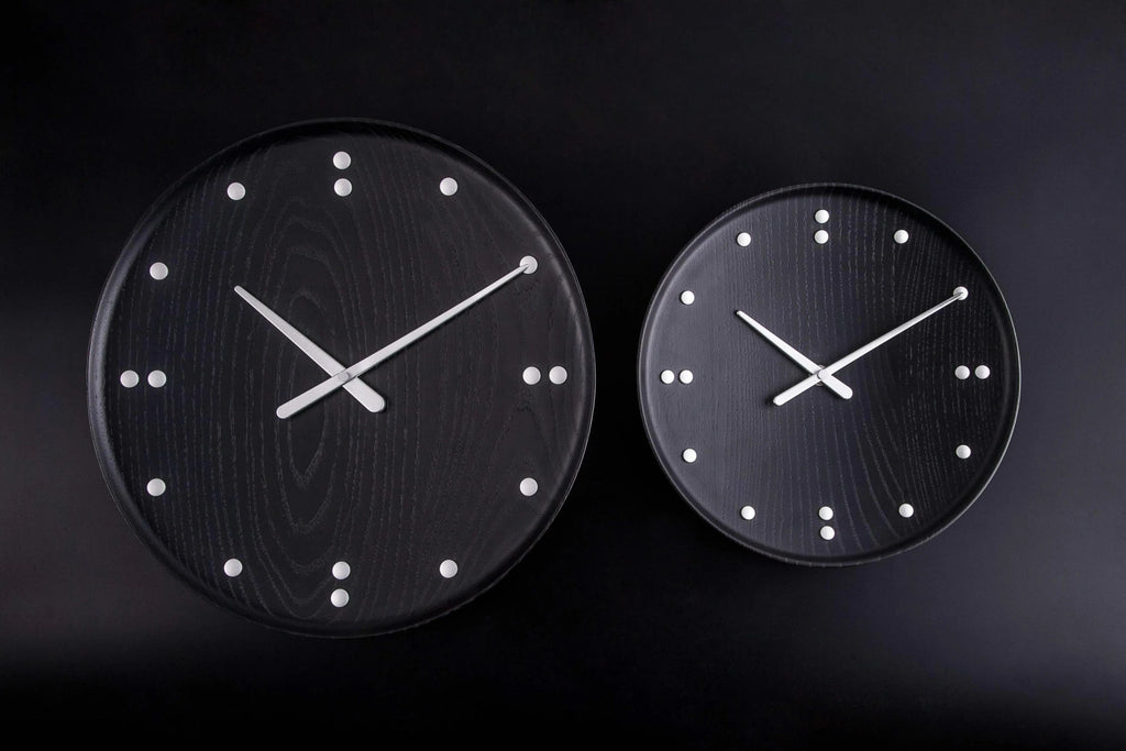 Architectmade Finn Juhl Wall Clock Black Ash, Ø35 cm
