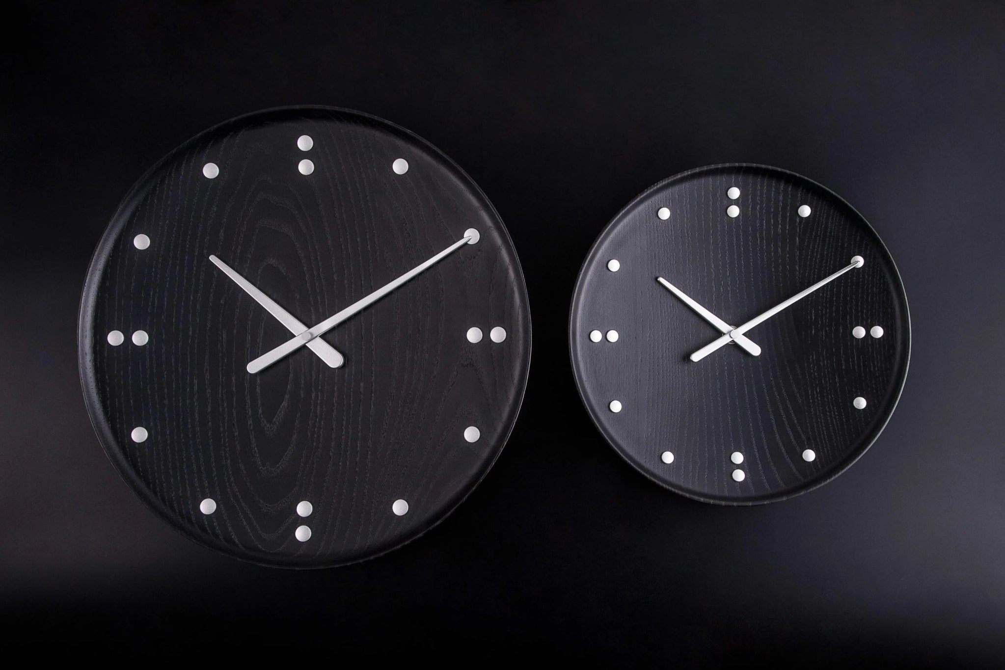 Architectmade Finn Juhl Wall Clock Black Ash, Ø35 cm