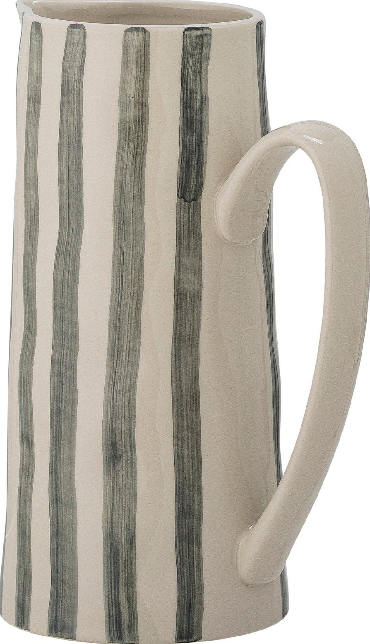 Creative Collection Begonia Jug, Green, Stoneware