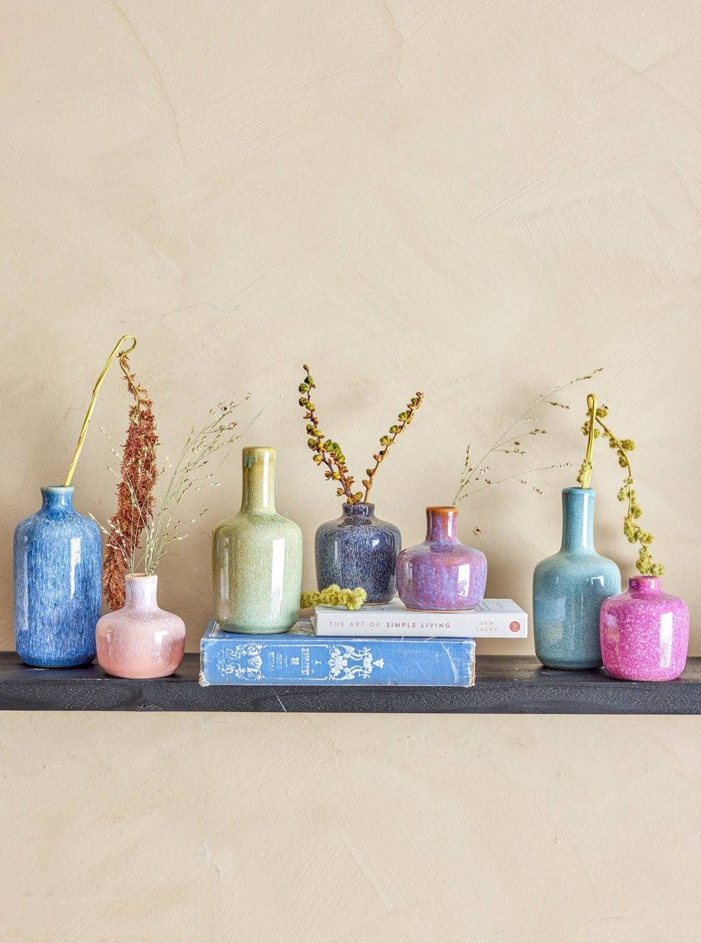 Bloomingville Maien Vase, Green, Stoneware