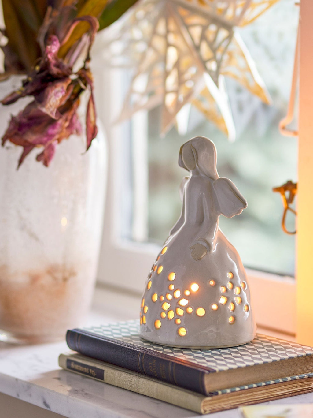 Bloomingville Sabie Votive, Nature, Stoneware