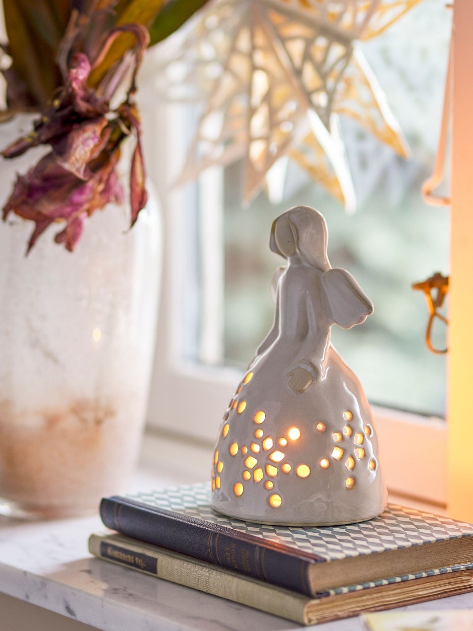 Bloomingville Sabie Votive, Nature, Stoneware