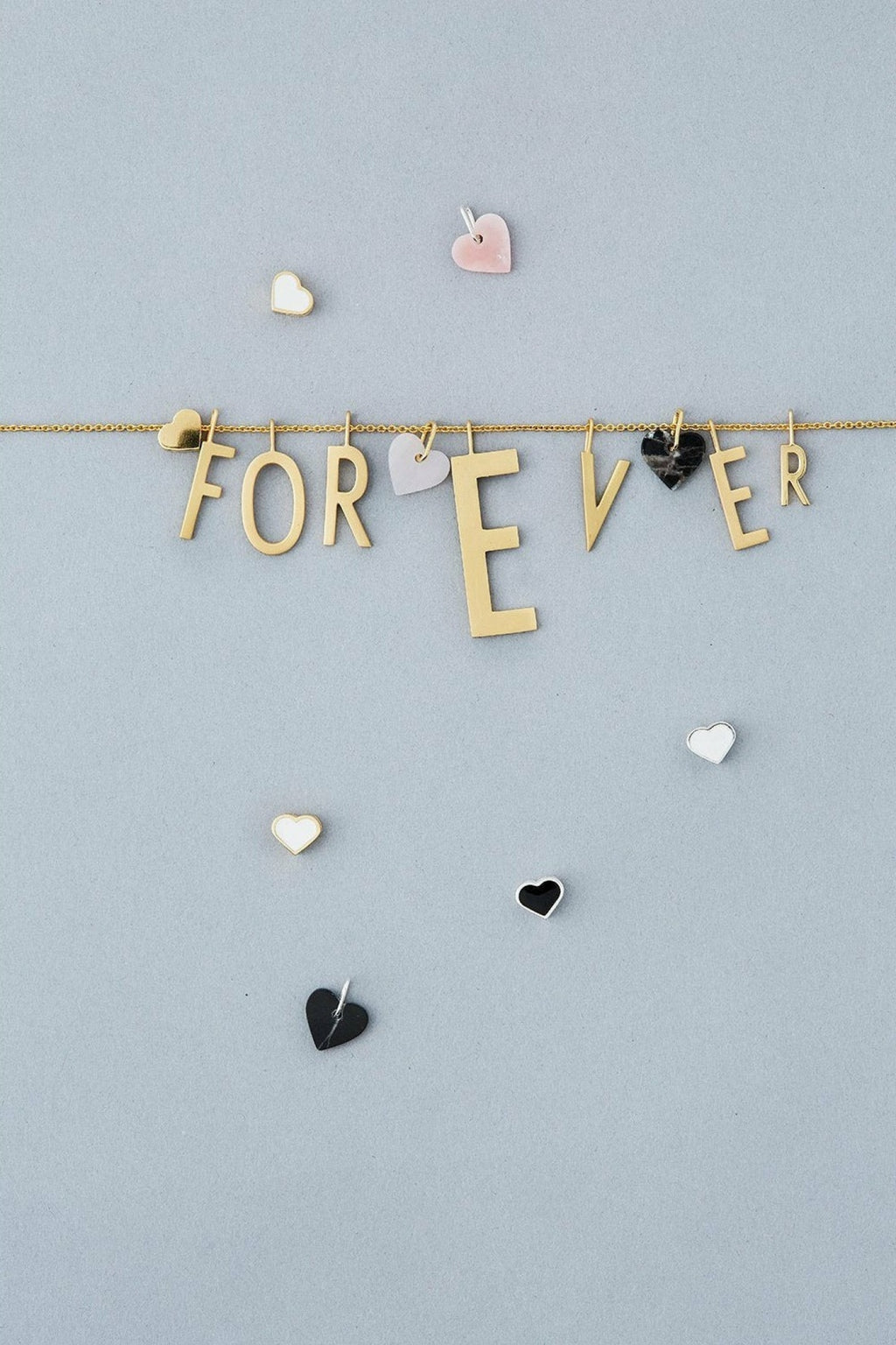 Design Letters Letters Pendant A-Z 30 mm, gold, D