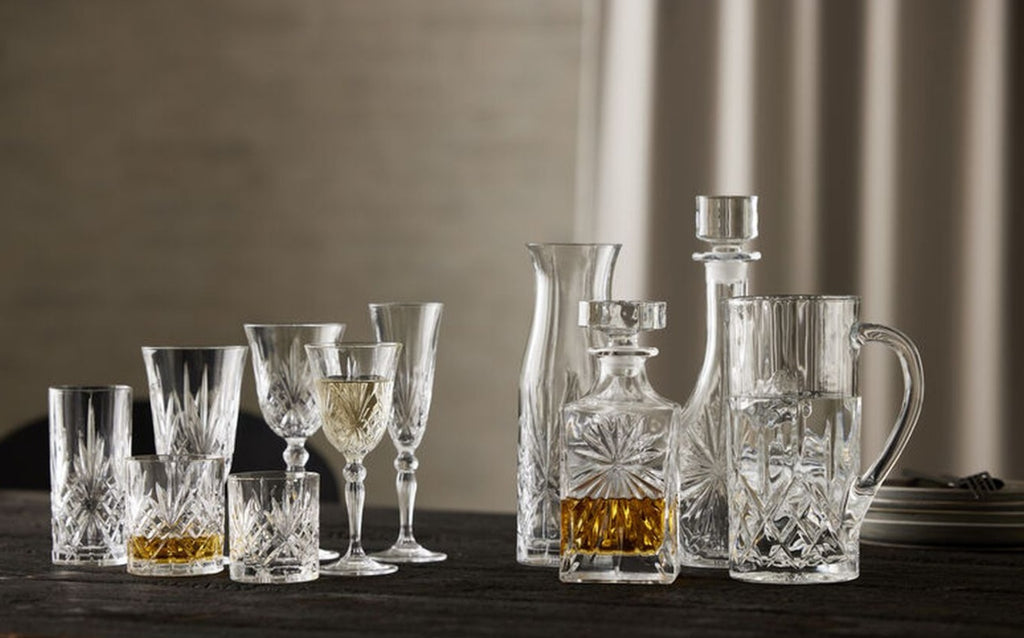 Lyngby Glas Melodia Krystal white wine glass 21 cl, 4 pcs.