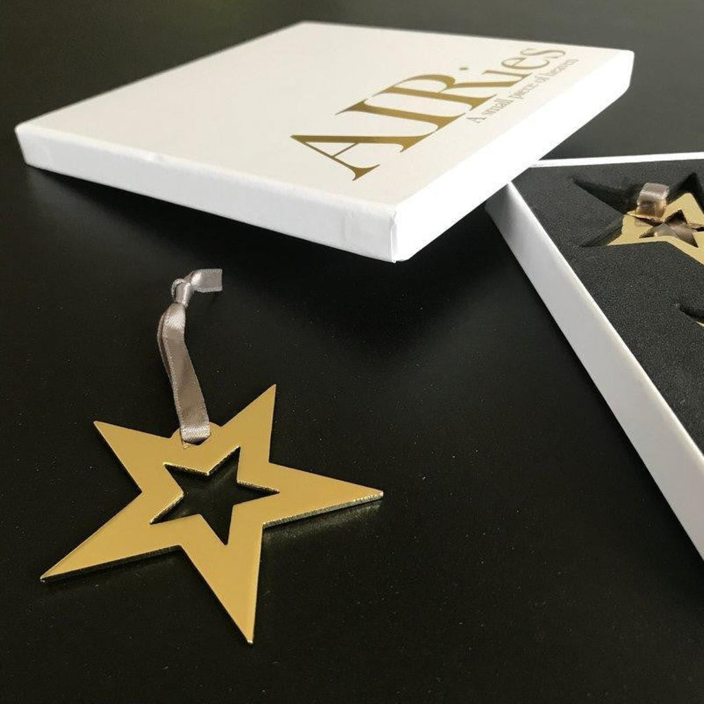 AIRies Star Gold Set of 4, Small