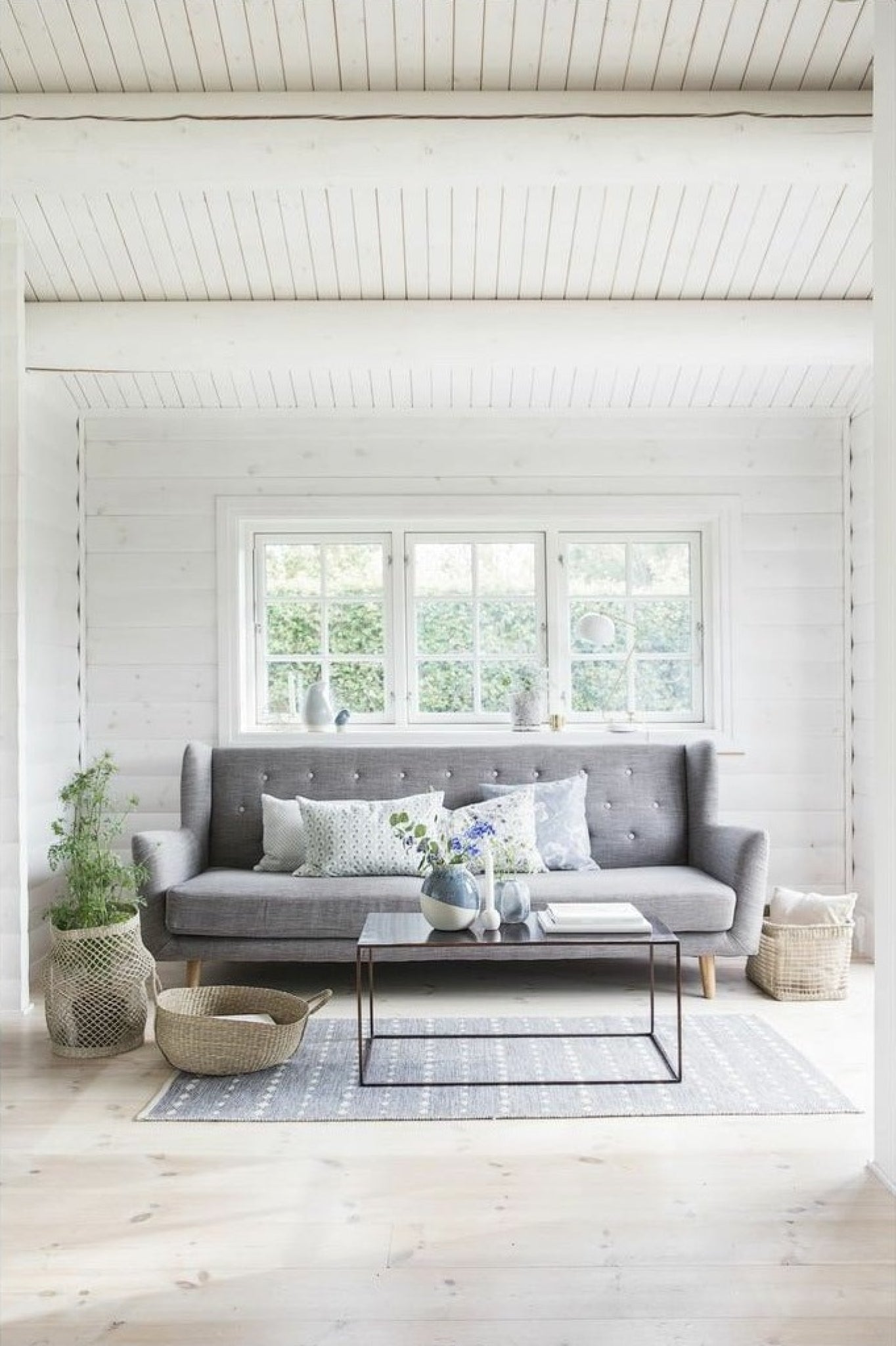 Villa Collection Vase Smoked Pearl, ø 13 Cm