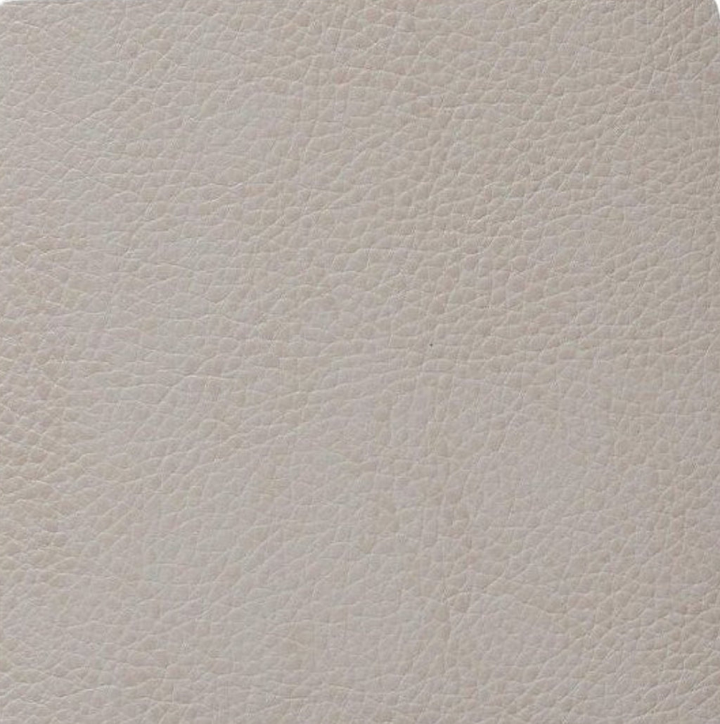 Lind DNA Square Glass Coaster Serene Leather, Cream