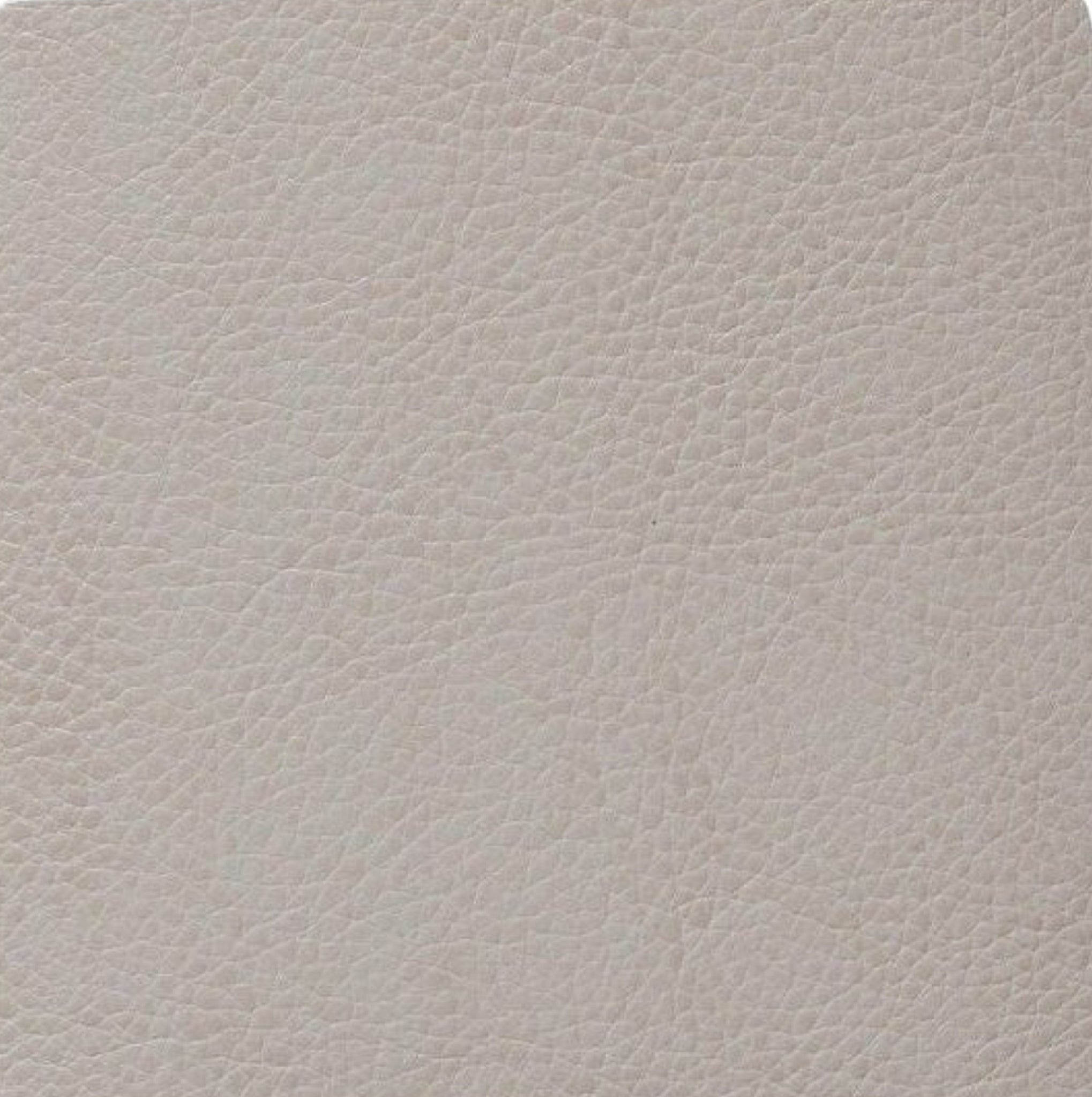 Lind DNA Square Glass Coaster Serene Leather, Cream