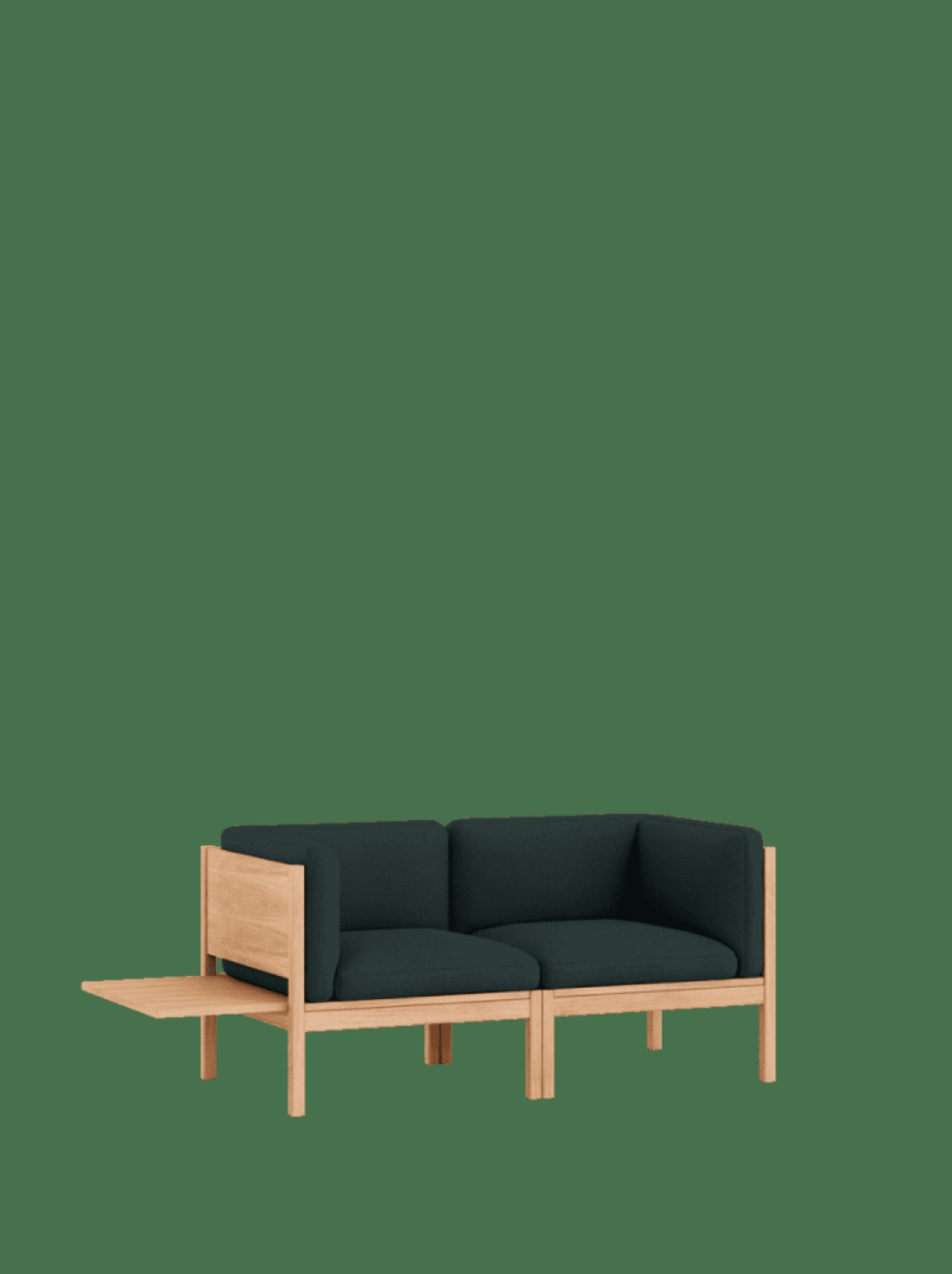 Moebe Modular Sofa Set, 2 Seater Sofa With Sides + 1 Side Table, Autumn 971 (fsc Mix Credit)