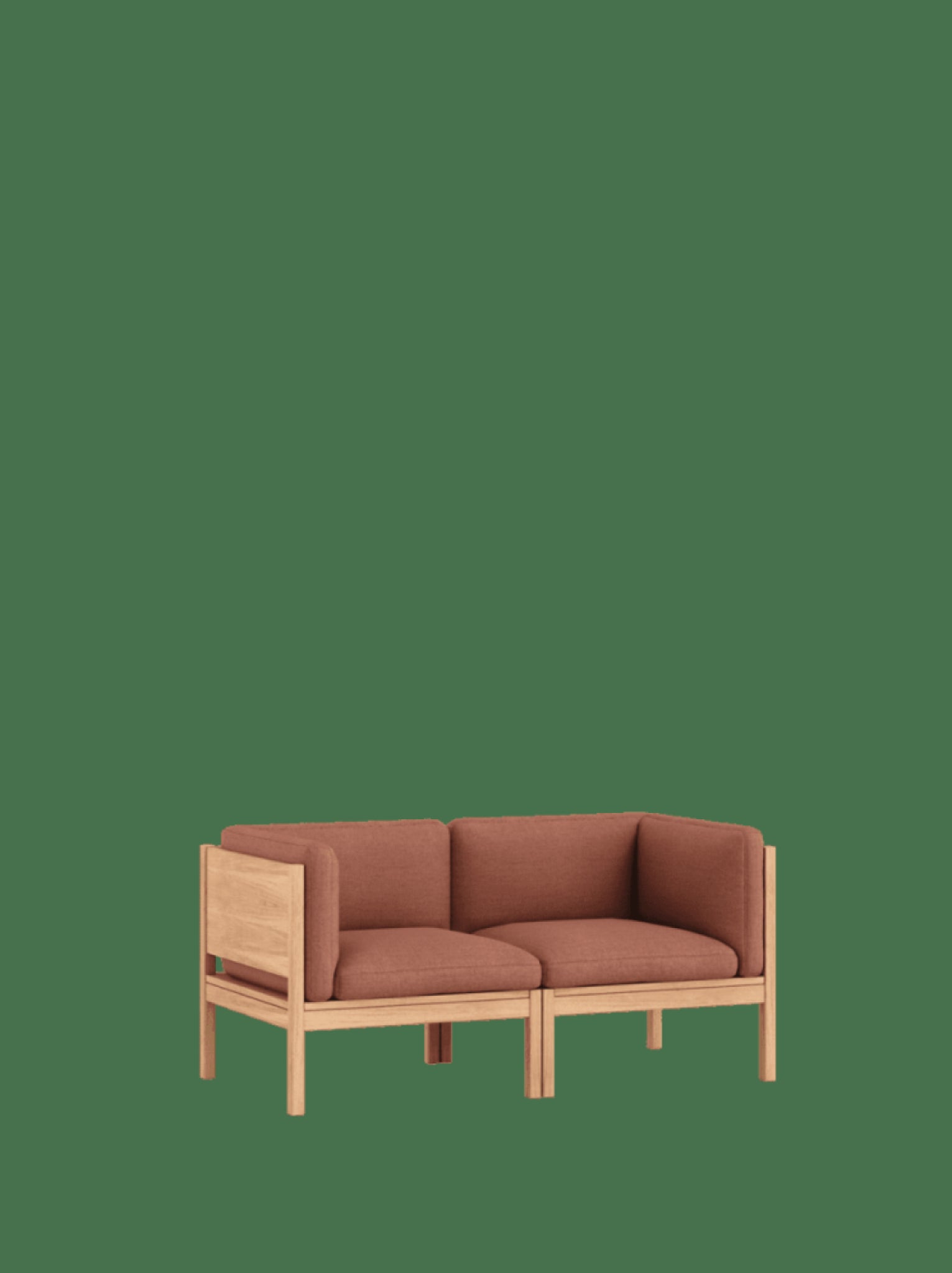 Moebe Modular Sofa Set, 2 Seater Sofa With Sides, Autumn 551 (fsc Mix Credit)