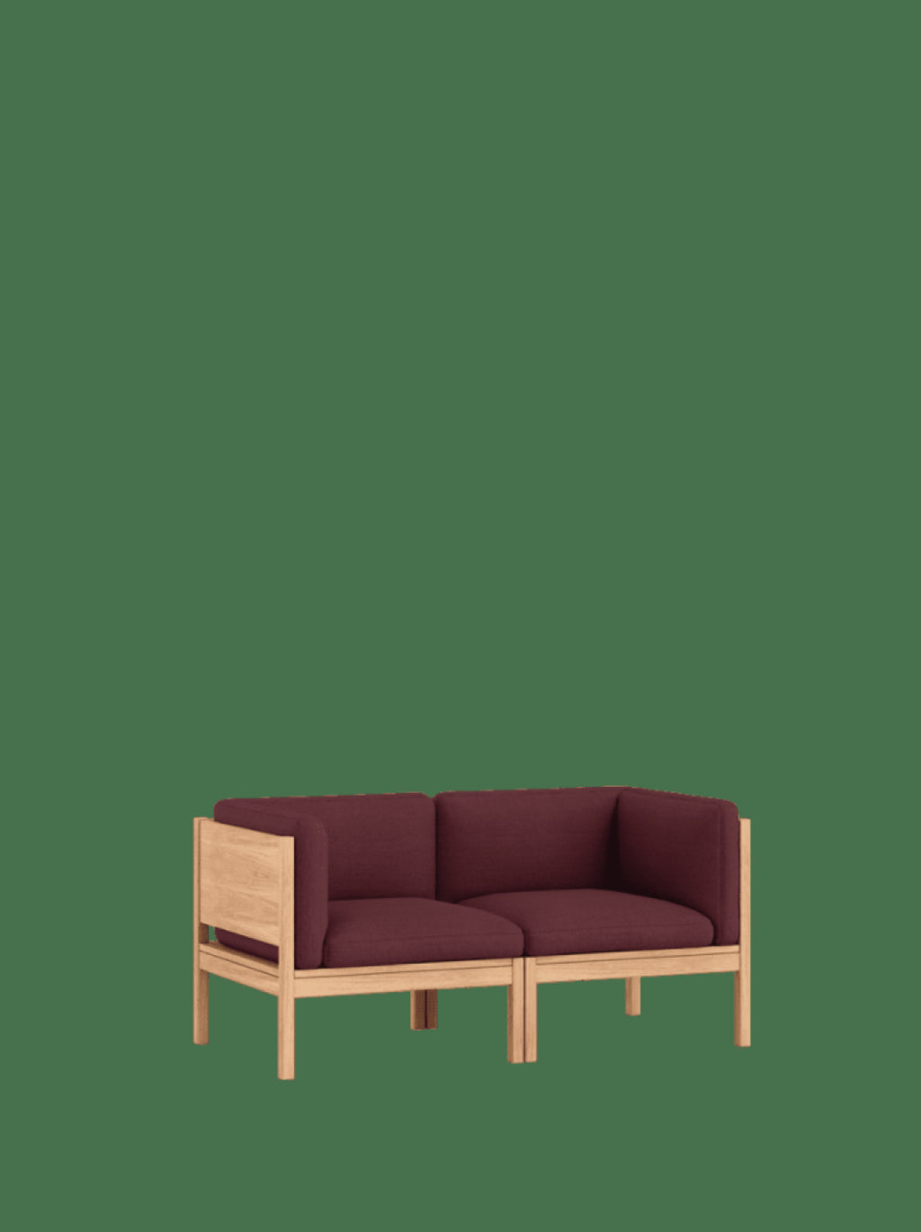 Moebe Modular Sofa Set, 2 Seater Sofa With Sides, Autumn 681 (fsc Mix Credit)