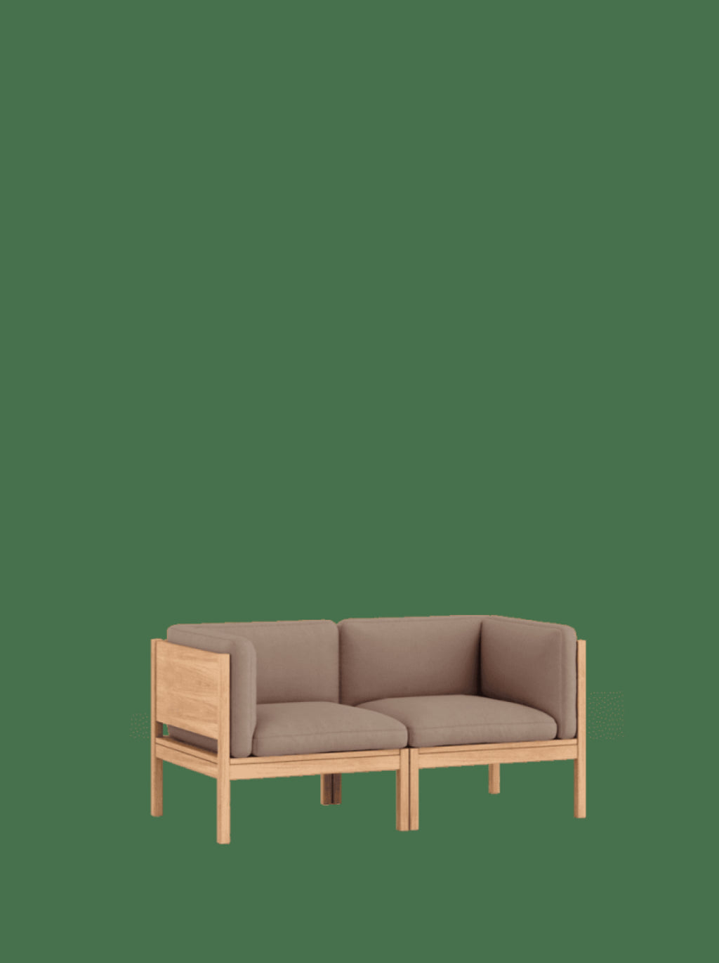 Moebe Modular Sofa Set, 2 Seater Sofa With Sides, Field 343 (fsc Mix Credit)