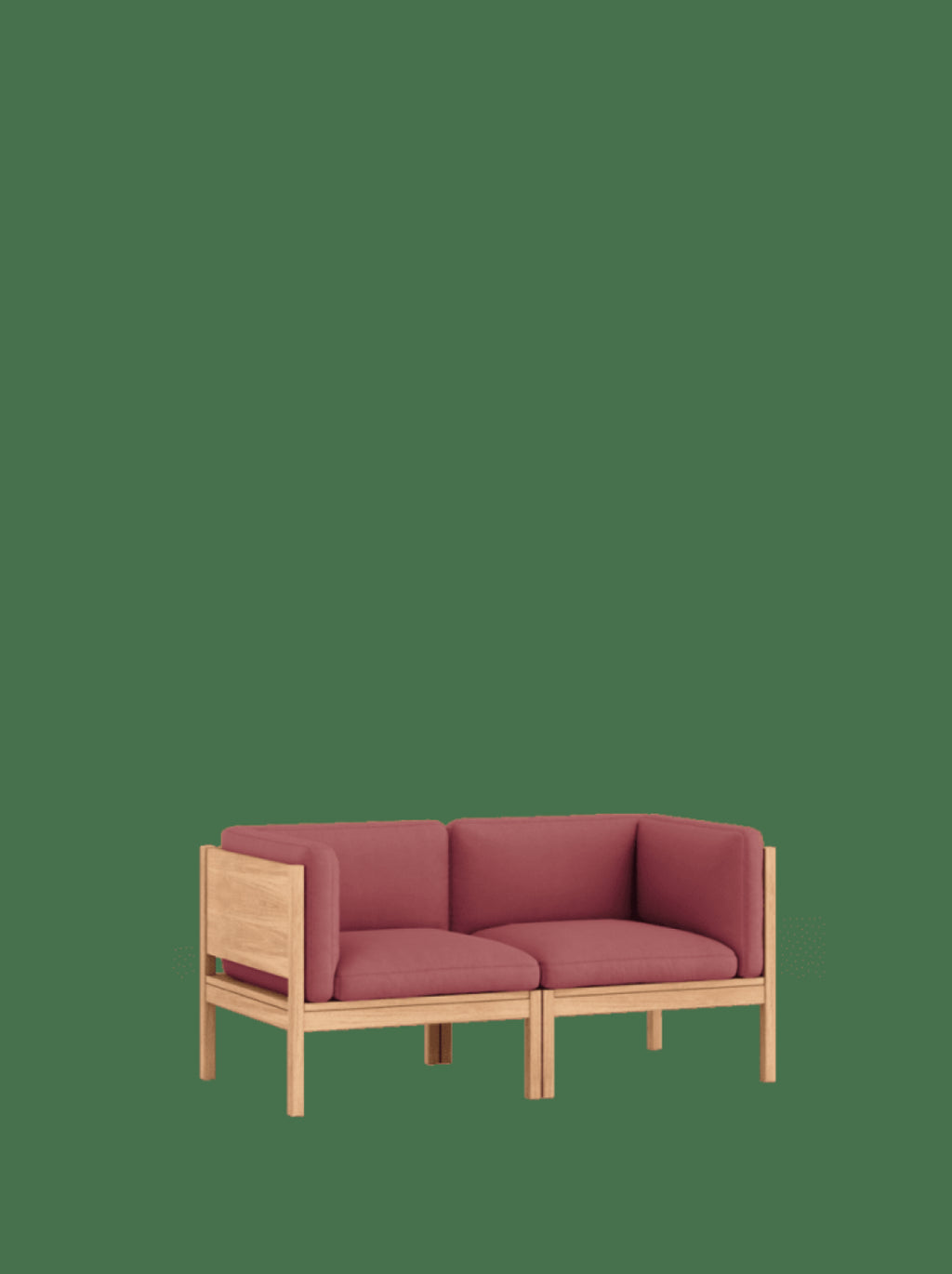 Moebe Modular Sofa Set, 2 Seater Sofa With Sides, Field 643 (fsc Mix Credit)