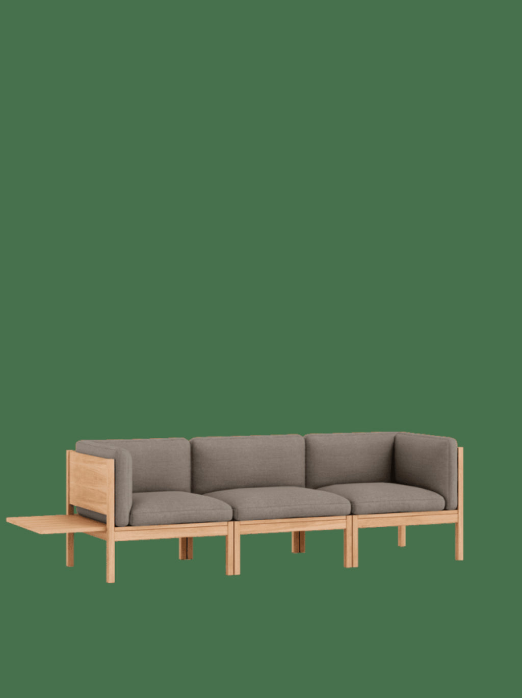 Moebe Modular Sofa Set, 3 Seater Sofa With Sides + 1 Side Table, Autumn 331 (fsc Mix Credit)
