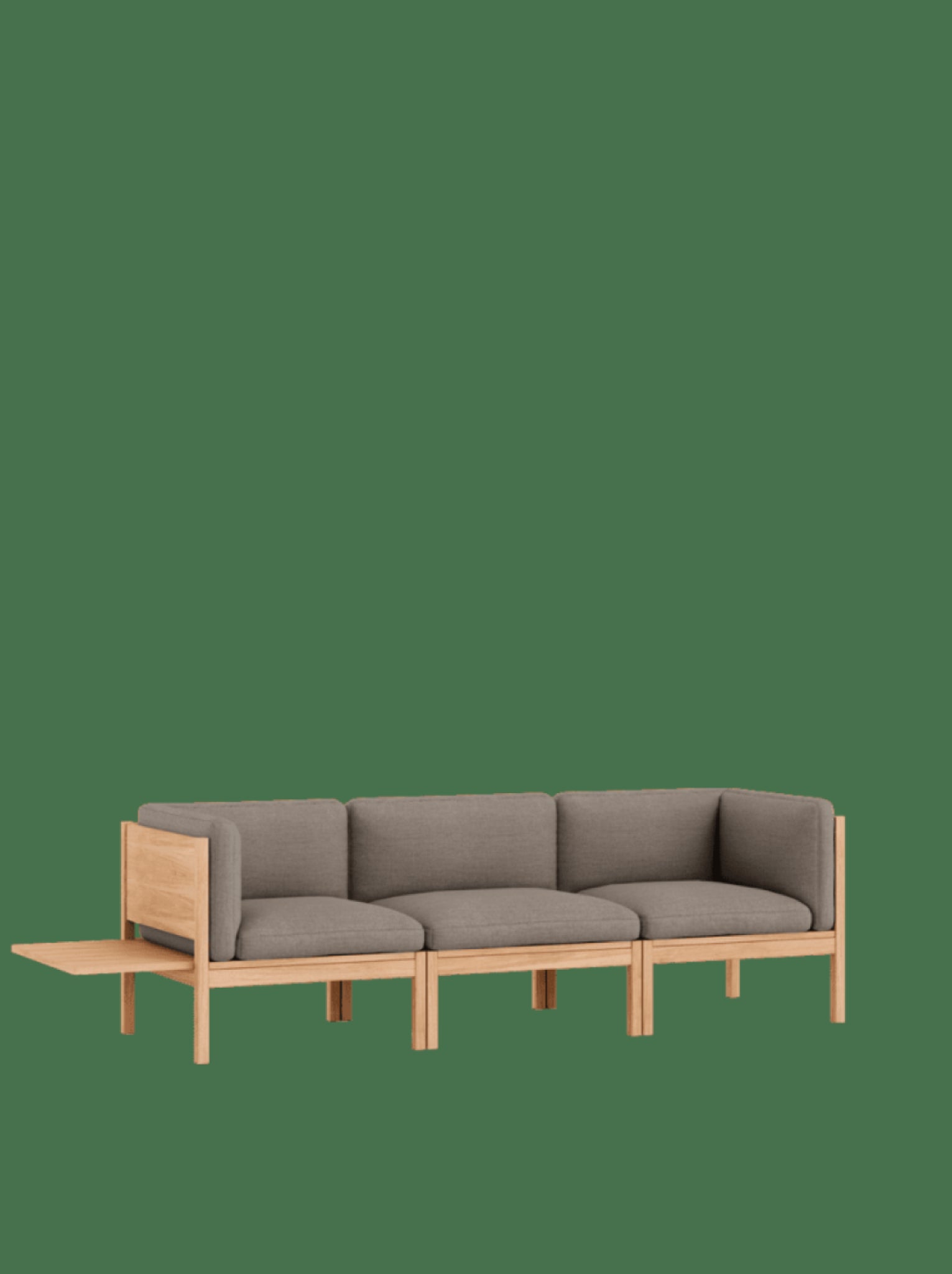 Moebe Modular Sofa Set, 3 Seater Sofa With Sides + 1 Side Table, Autumn 331 (fsc Mix Credit)