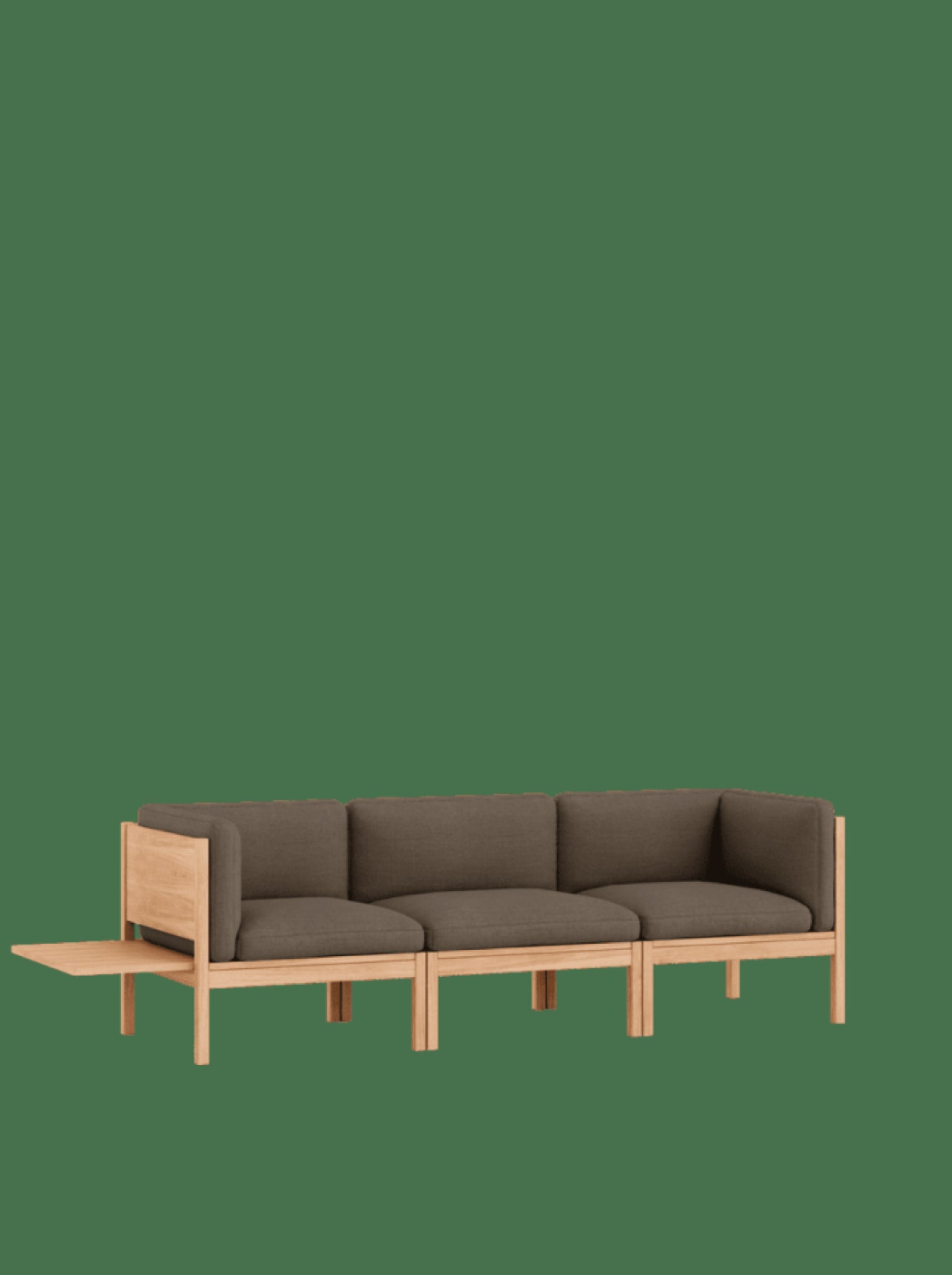 Moebe Modular Sofa Set, 3 Seater Sofa With Sides + 1 Side Table, Autumn 361 (fsc Mix Credit)