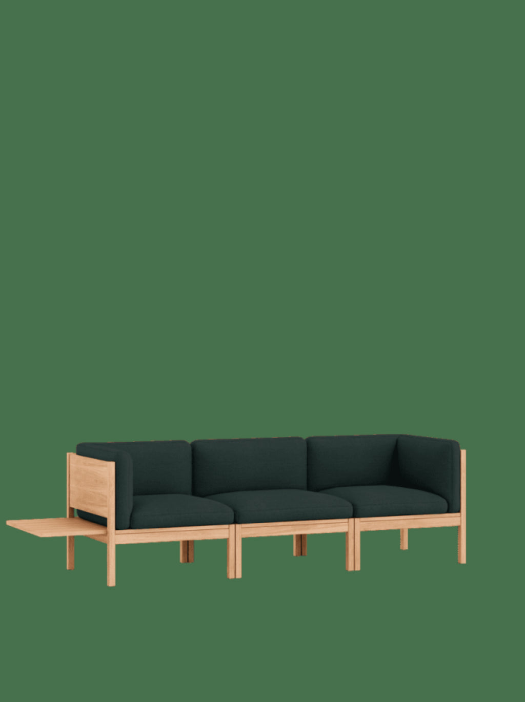 Moebe Modular Sofa Set, 3 Seater Sofa With Sides + 1 Side Table, Autumn 971 (fsc Mix Credit)