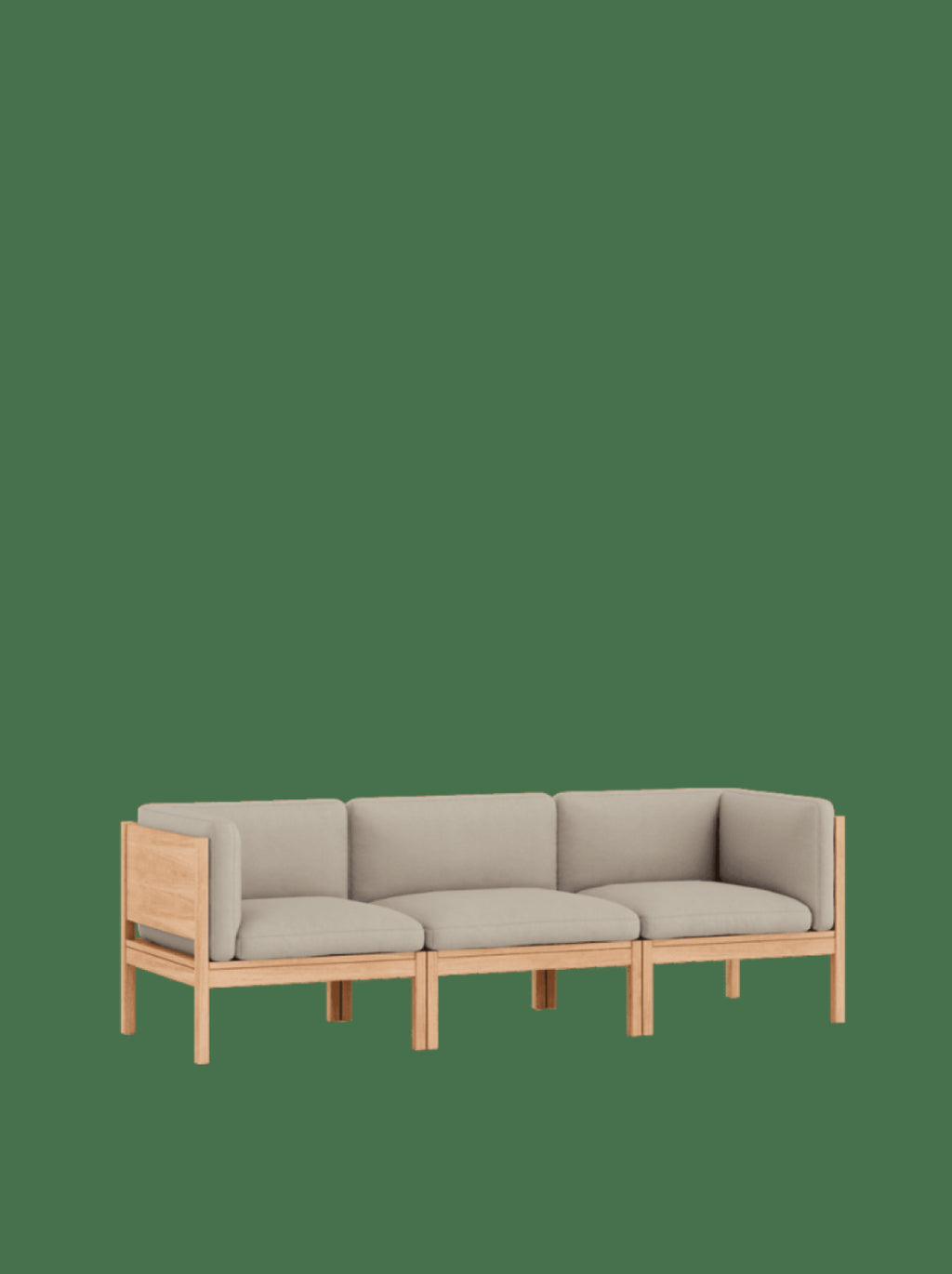 Moebe Modular Sofa Set, 3 Seater Sofa With Sides, Field 233 (fsc Mix Credit)