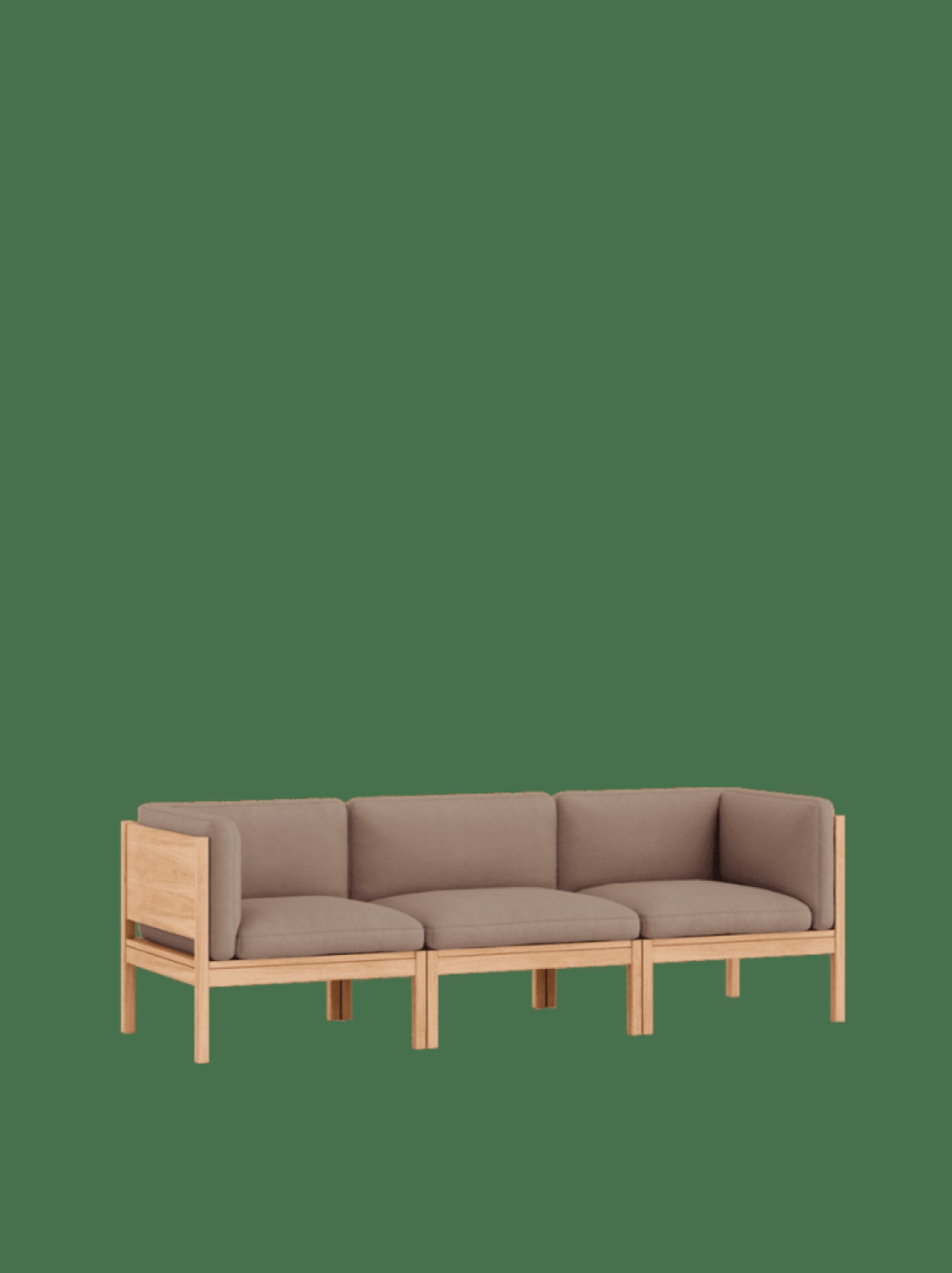 Moebe Modular Sofa Set, 3 Seater Sofa With Sides, Field 343 (fsc Mix Credit)