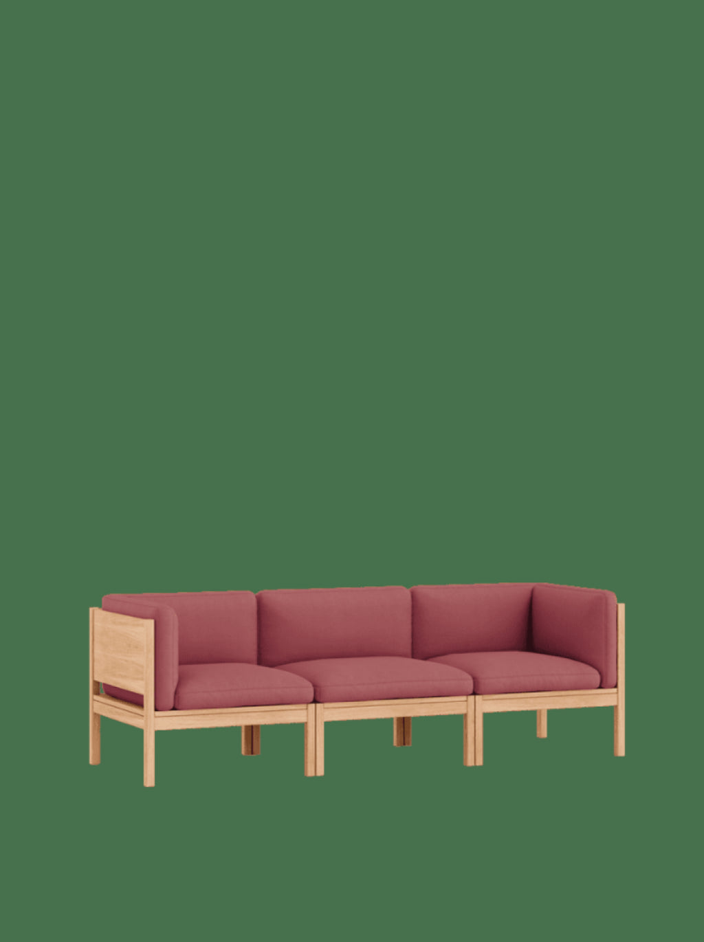 Moebe Modular Sofa Set, 3 Seater Sofa With Sides, Field 643 (fsc Mix Credit)