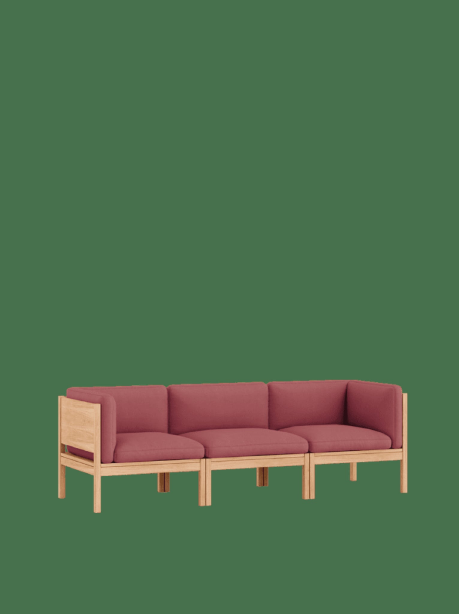 Moebe Modular Sofa Set, 3 Seater Sofa With Sides, Field 643 (fsc Mix Credit)