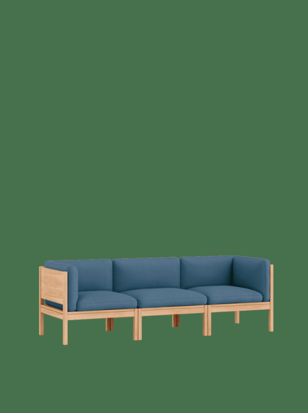 Moebe Modular Sofa Set, 3 Seater Sofa With Sides, Field 733 (fsc Mix Credit)