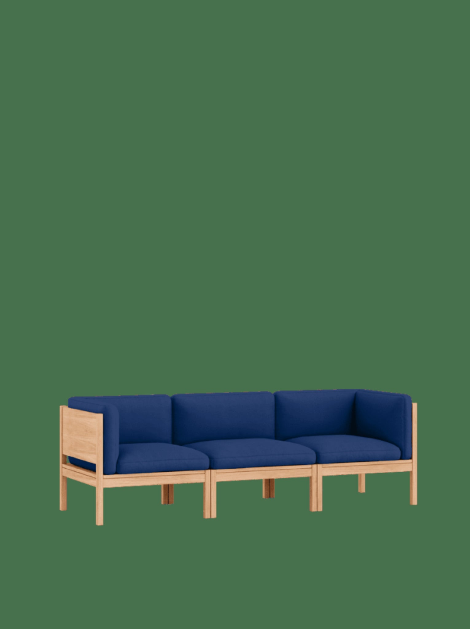 Moebe Modular Sofa Set, 3 Seater Sofa With Sides, Field 763 (fsc Mix Credit)