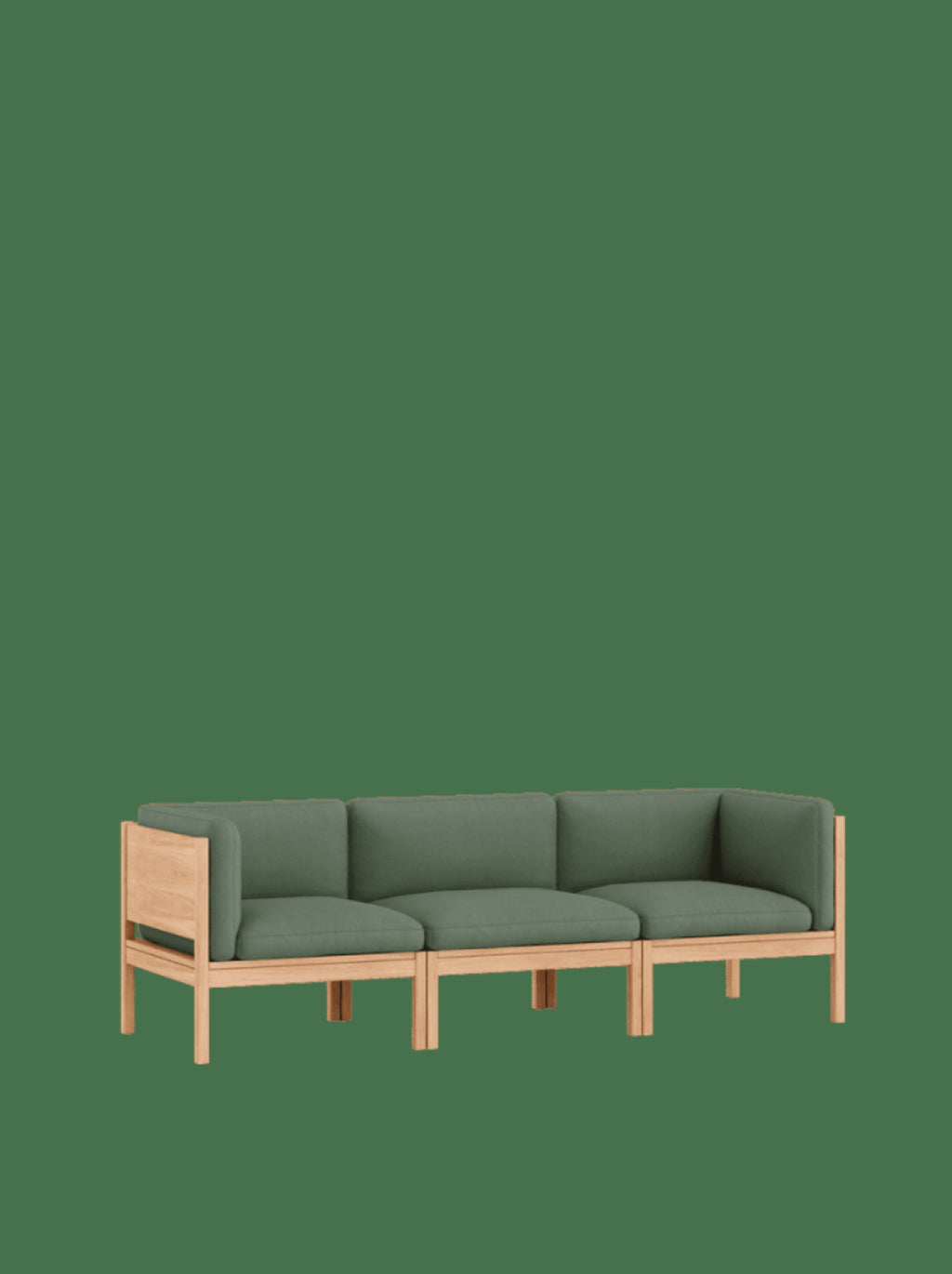 Moebe Modular Sofa Set, 3 Seater Sofa With Sides, Field 943 (fsc Mix Credit)