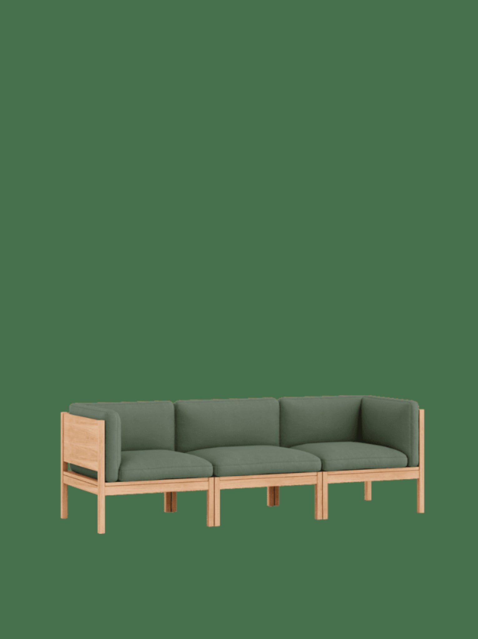 Moebe Modular Sofa Set, 3 Seater Sofa With Sides, Field 943 (fsc Mix Credit)
