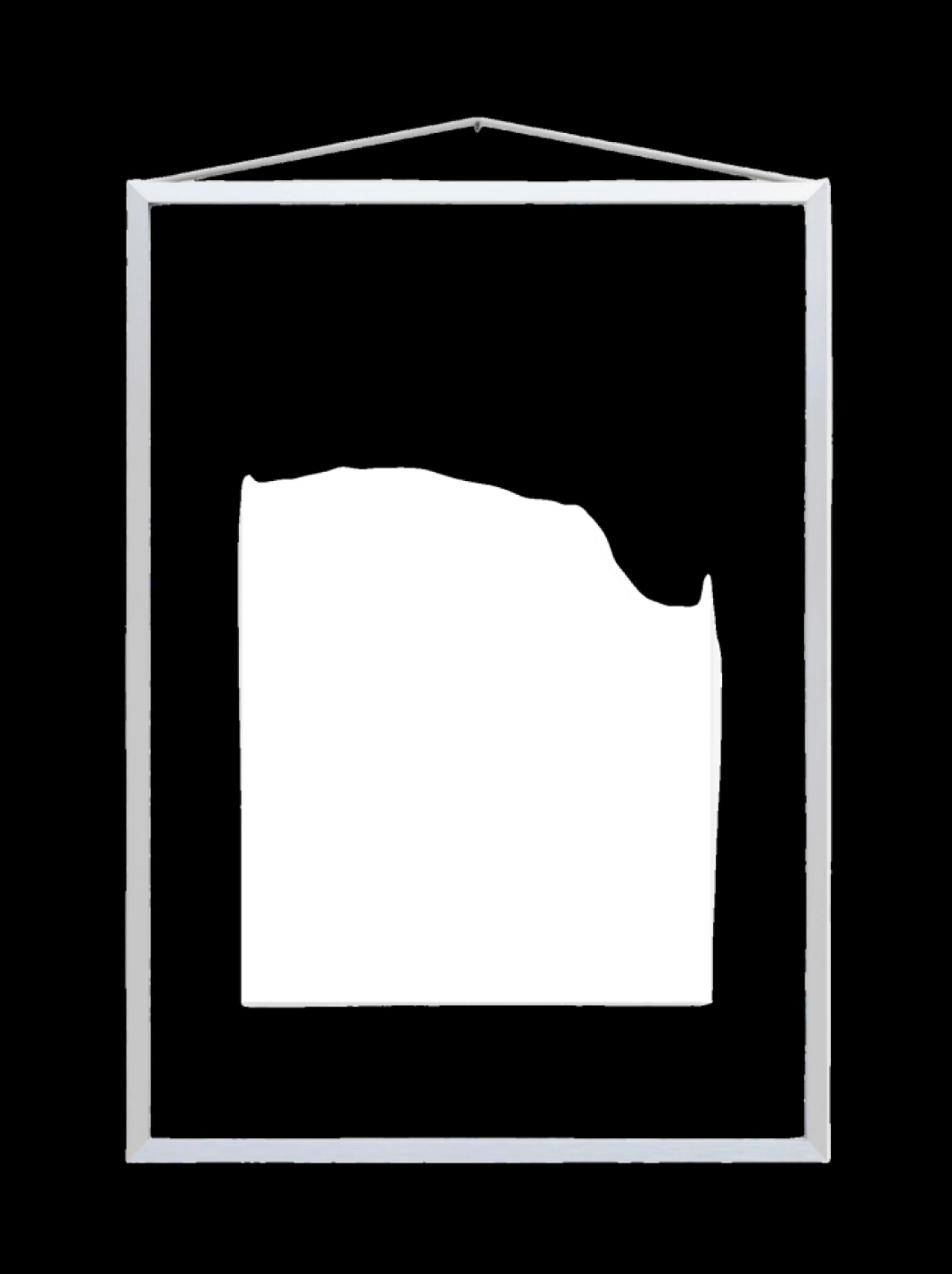 Moebe Frame, Brushed Aluminium, A2