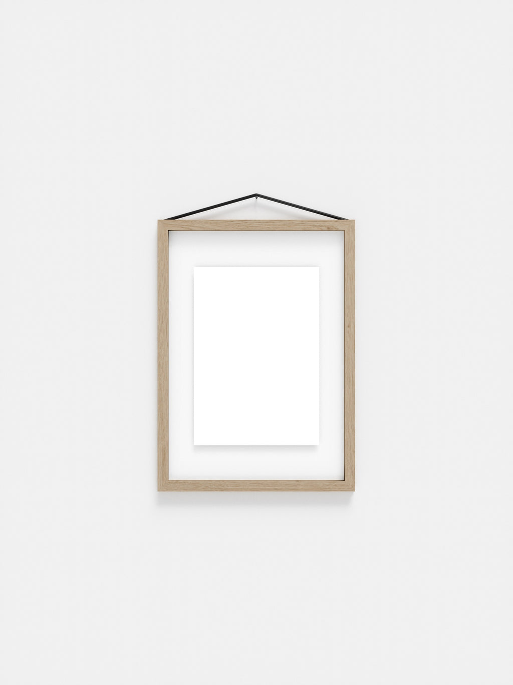 Moebe A4 Oak Frame: Stylish Acrylic & Oak Design, Made in Europe