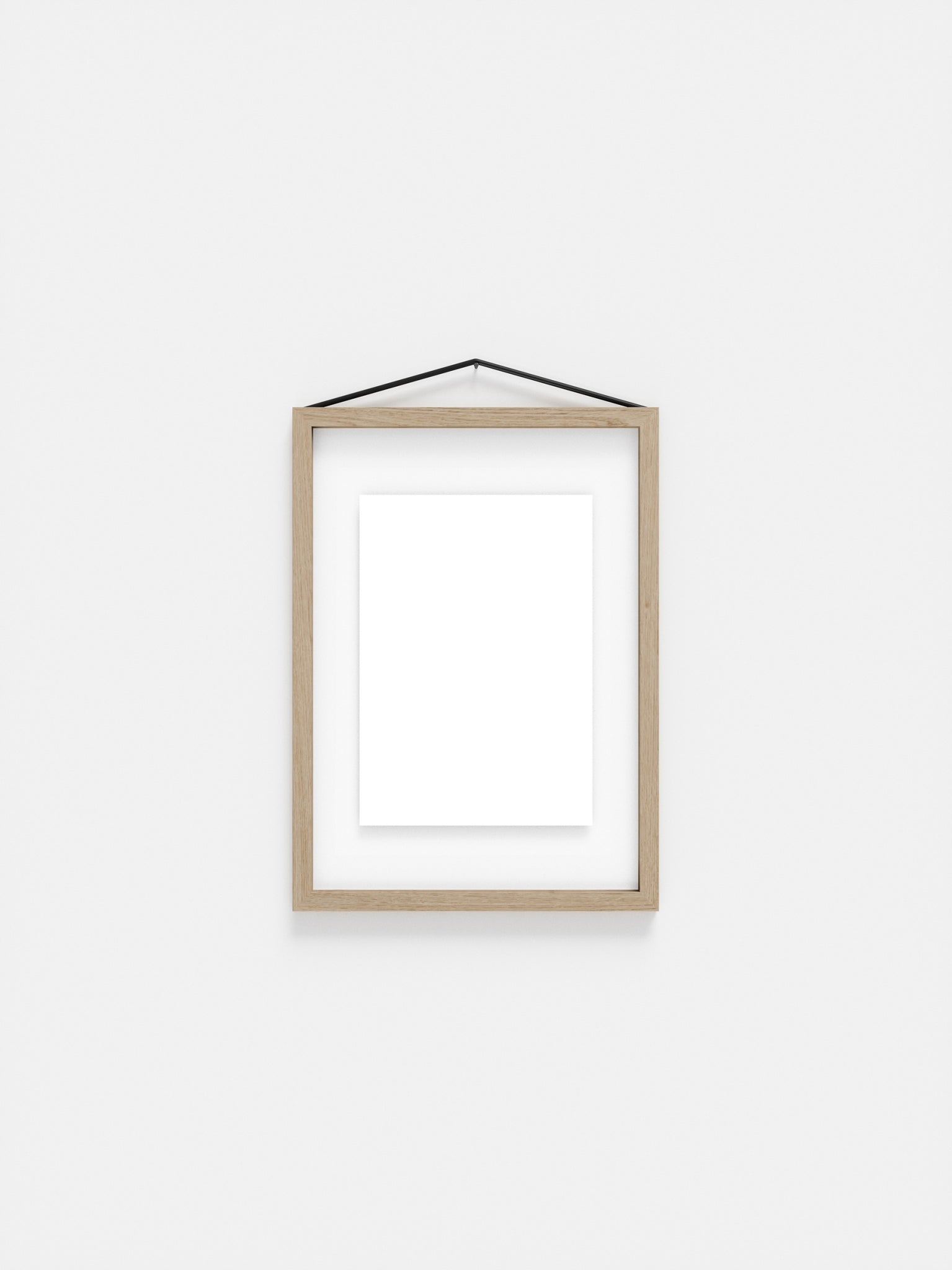 Moebe A4 Oak Frame: Stylish Acrylic & Oak Design, Made in Europe