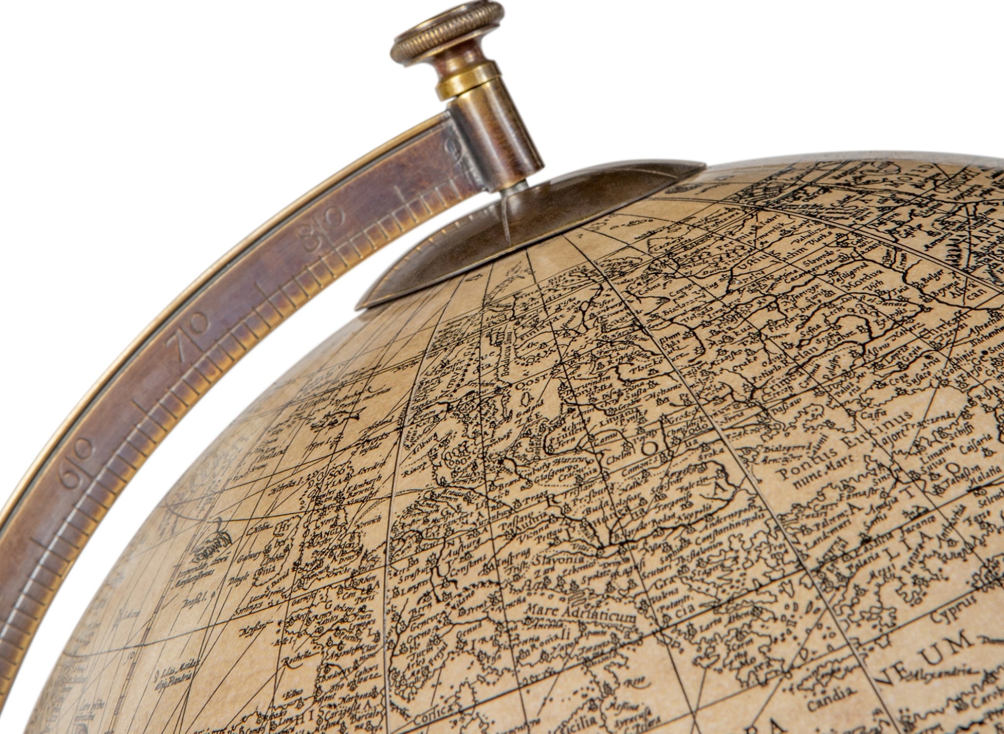 Authentic Models Hondius 1627 Classic Stand Globus