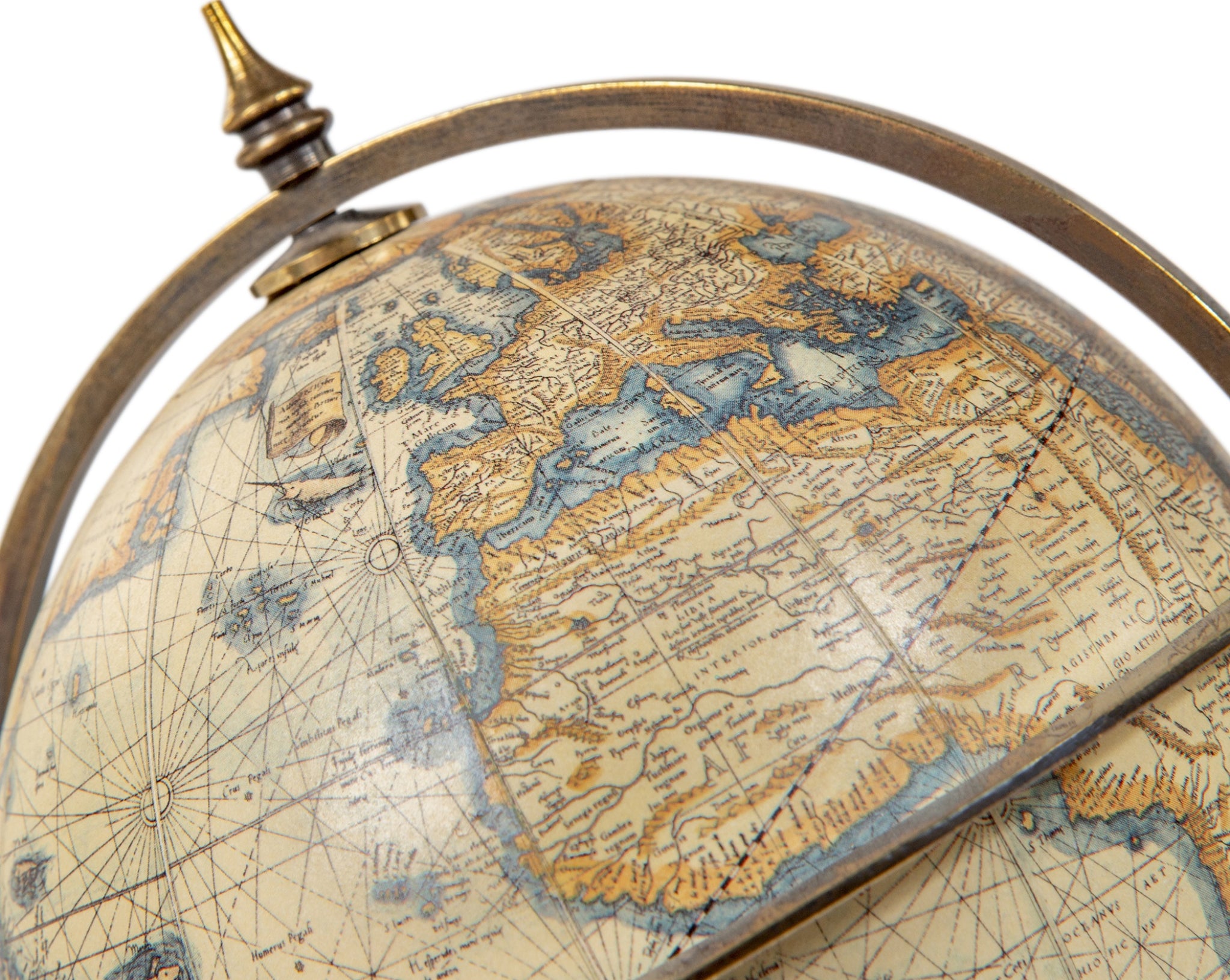 Authentic Models Terrestrial Globe With Compass