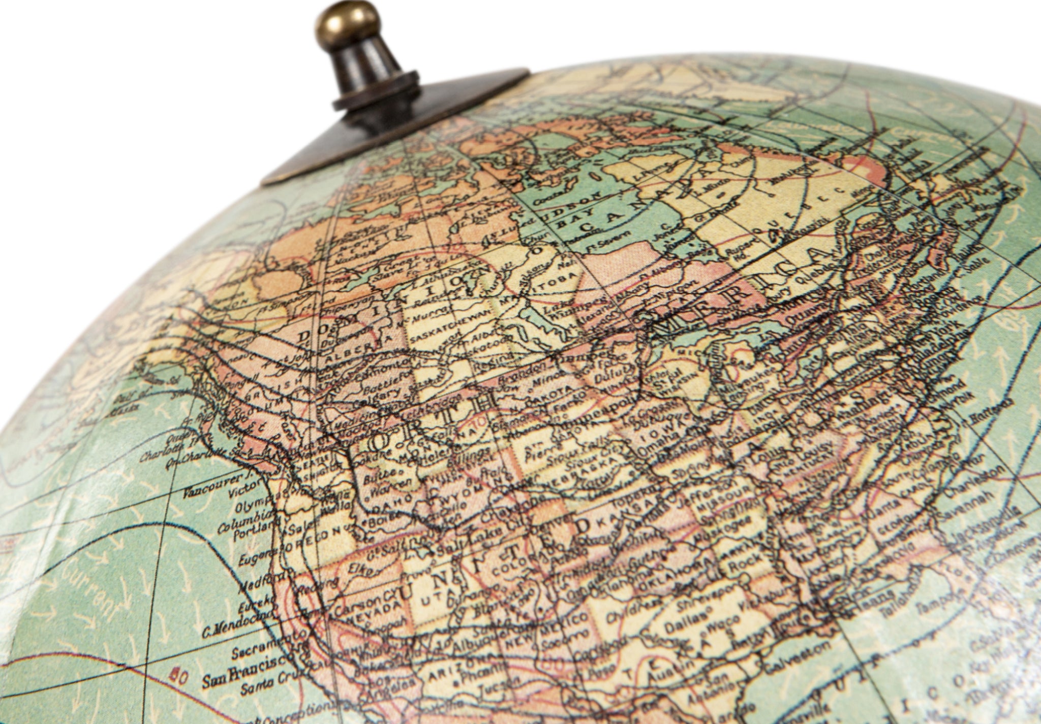 Authentic Models Weber Costello 1921 Usa Globe