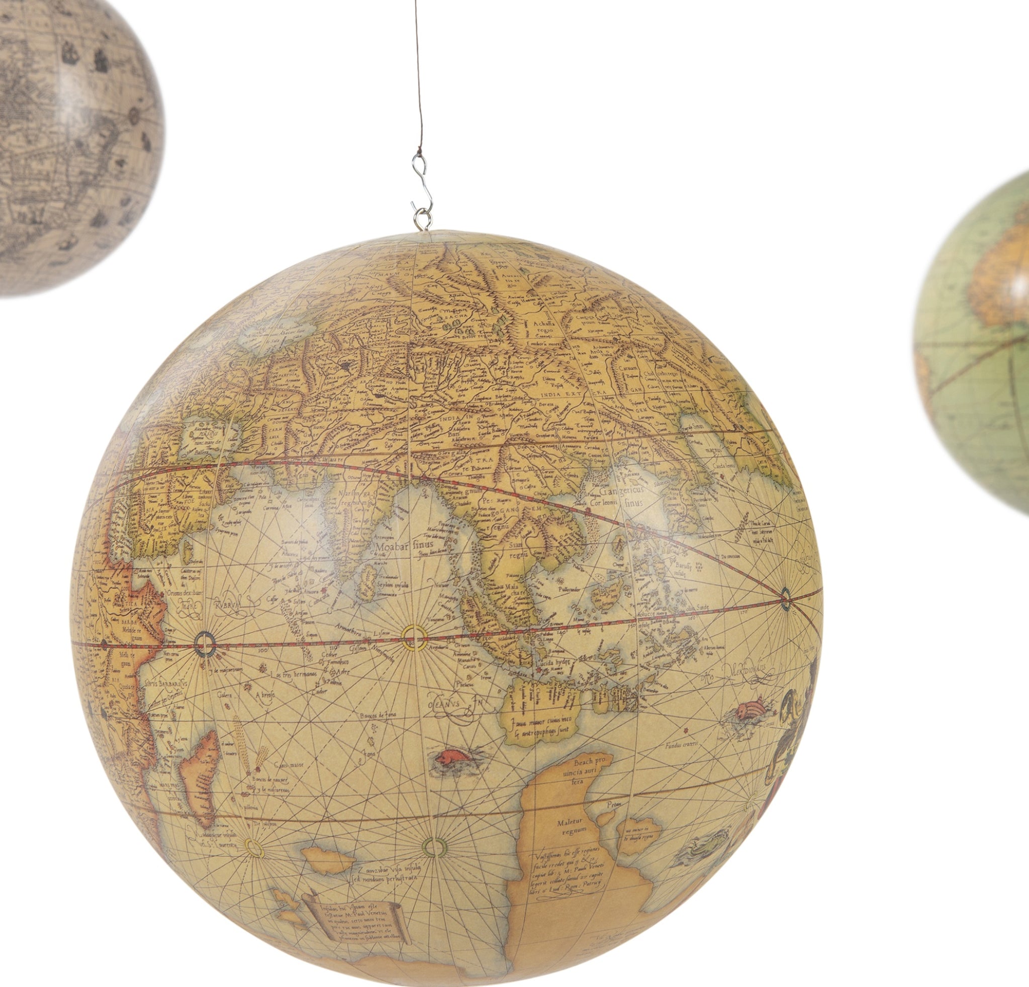 Authentic Models Mobile With Globes