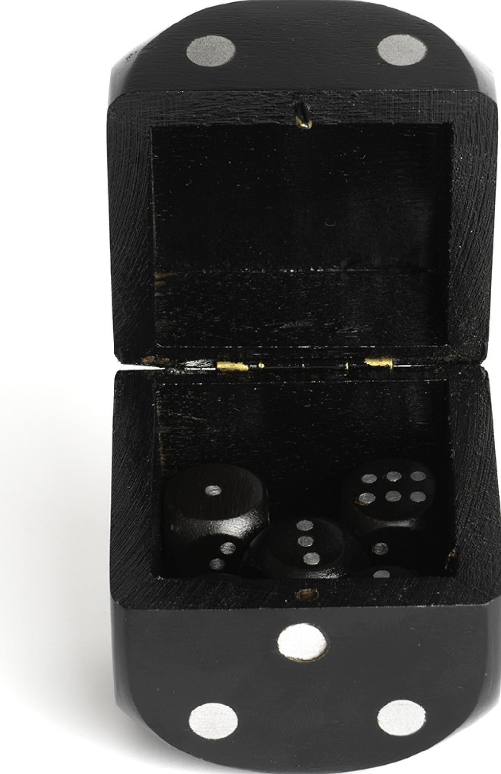 Authentic Models Cube Box Throw The Dice, Black