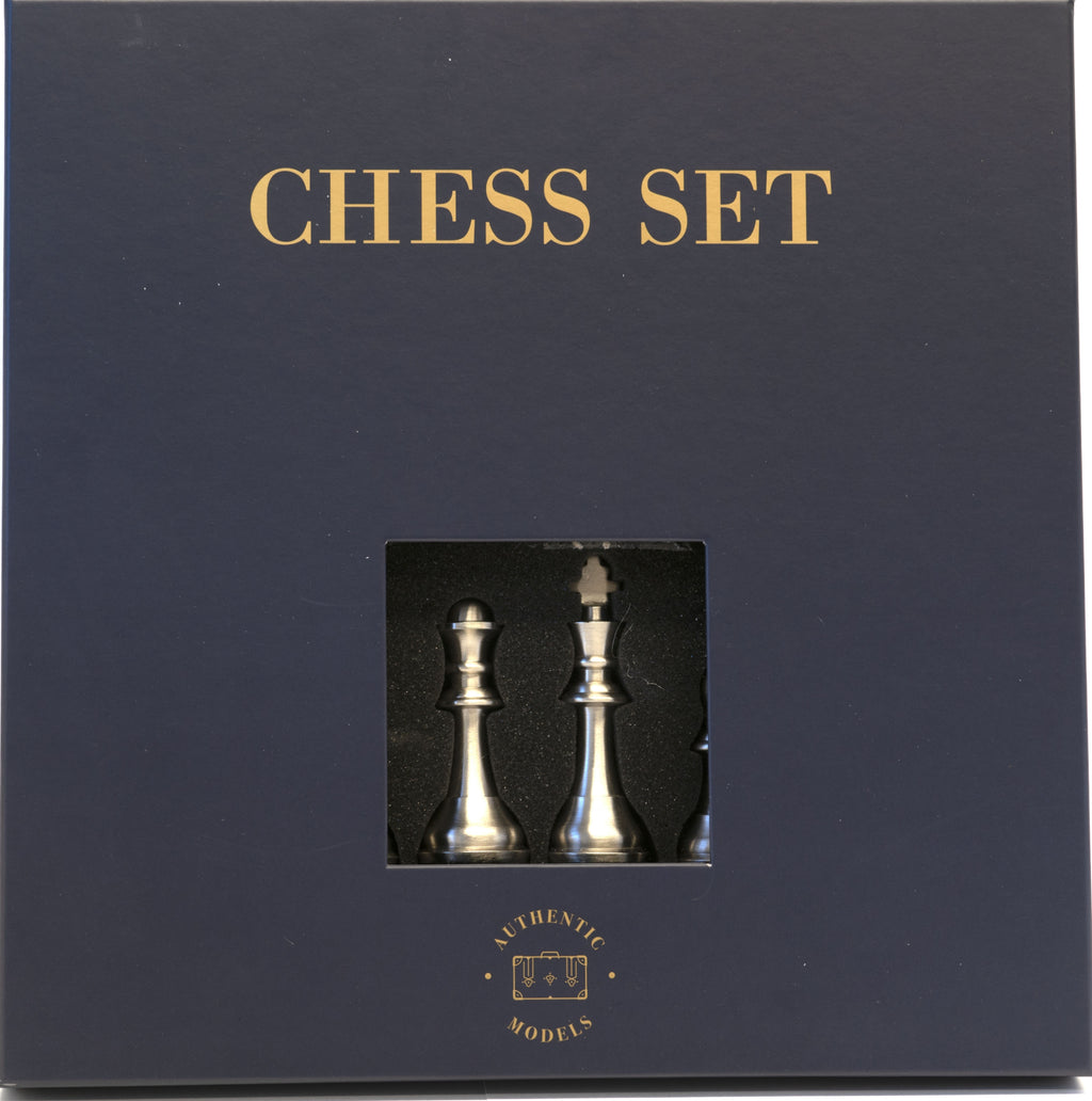 Authentic Models Chess Set Metal