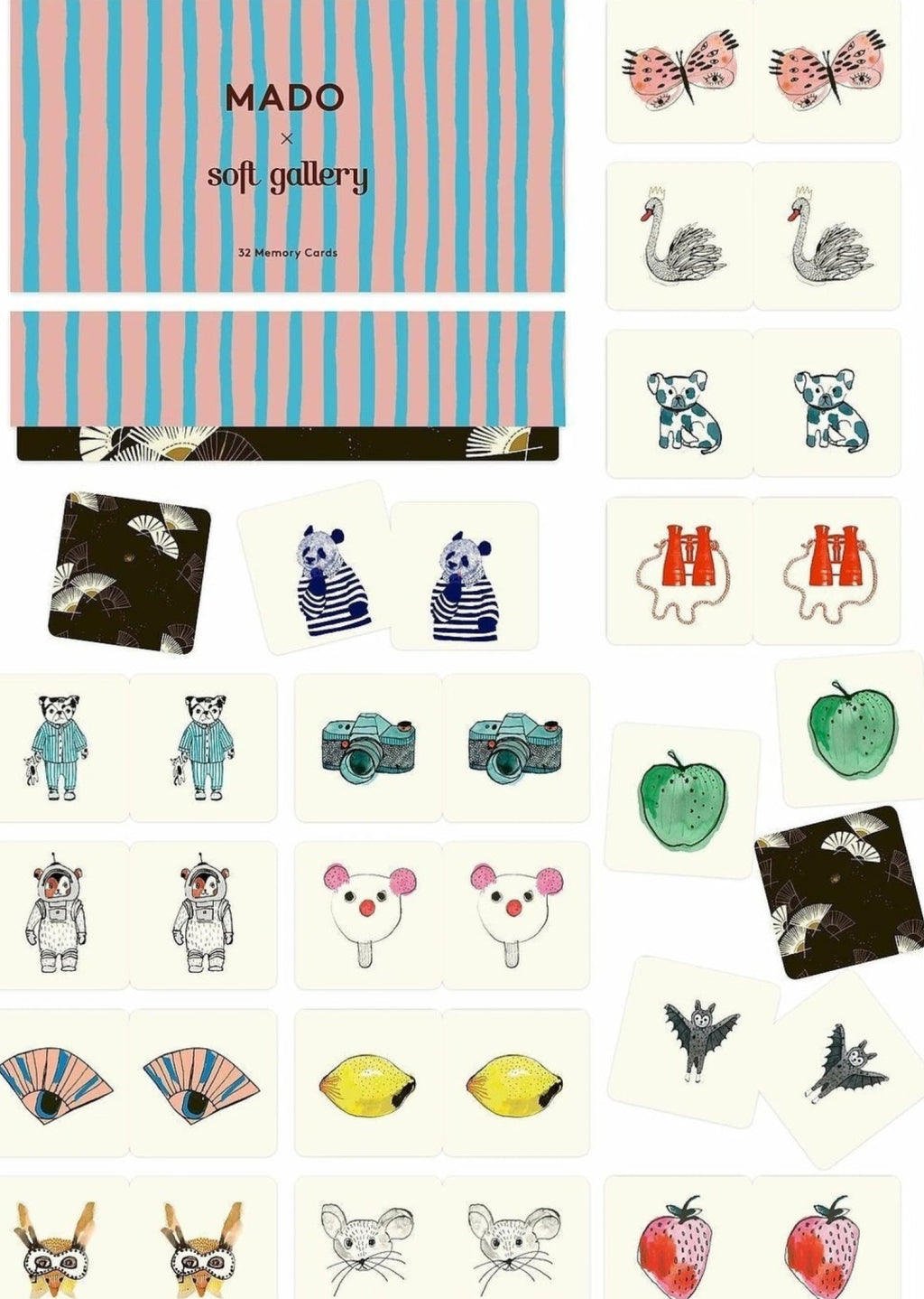 Paper Collective Mado X Soft Gallery Memory Game