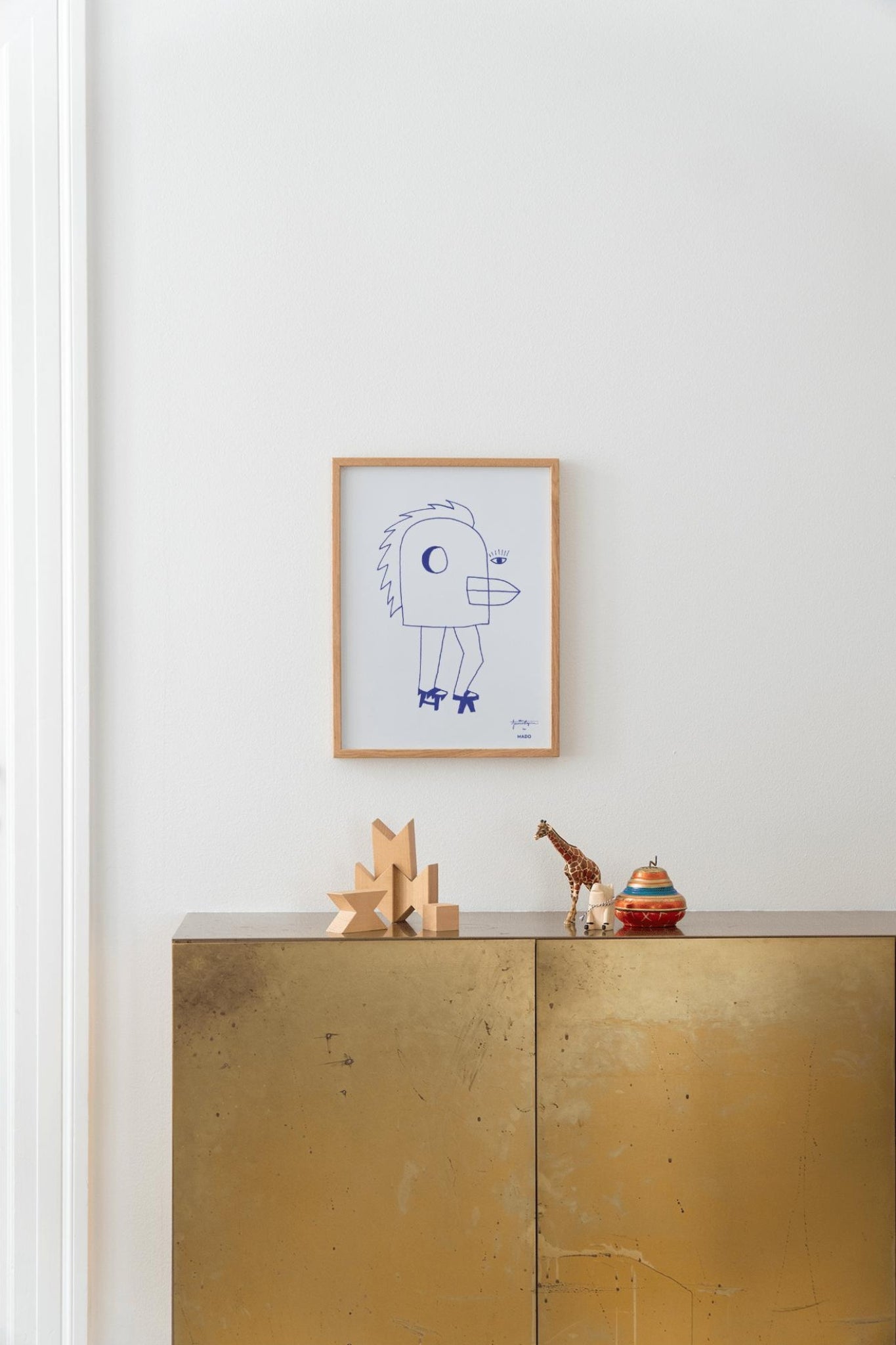 Paper Collective Head Ox Poster, 30x40 Cm