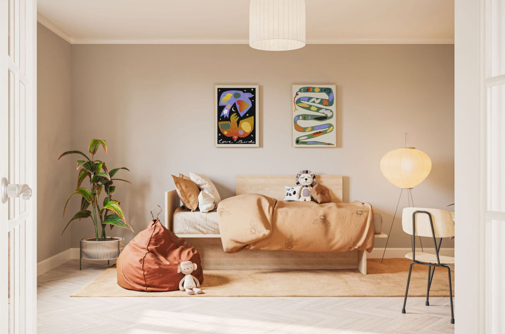 Paper Collective Green Snake Poster, 30x40 Cm