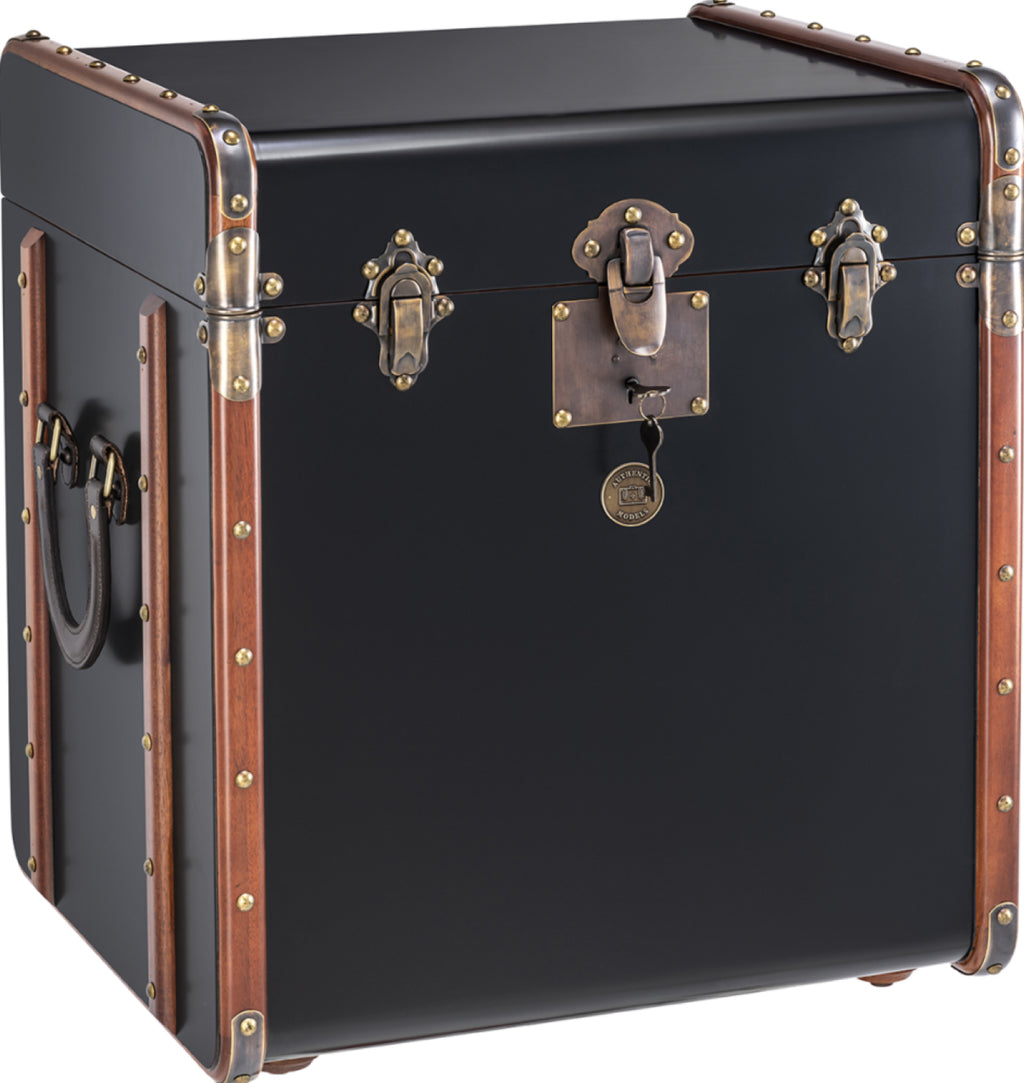 Authentic Models Stateroom Side Table, Black