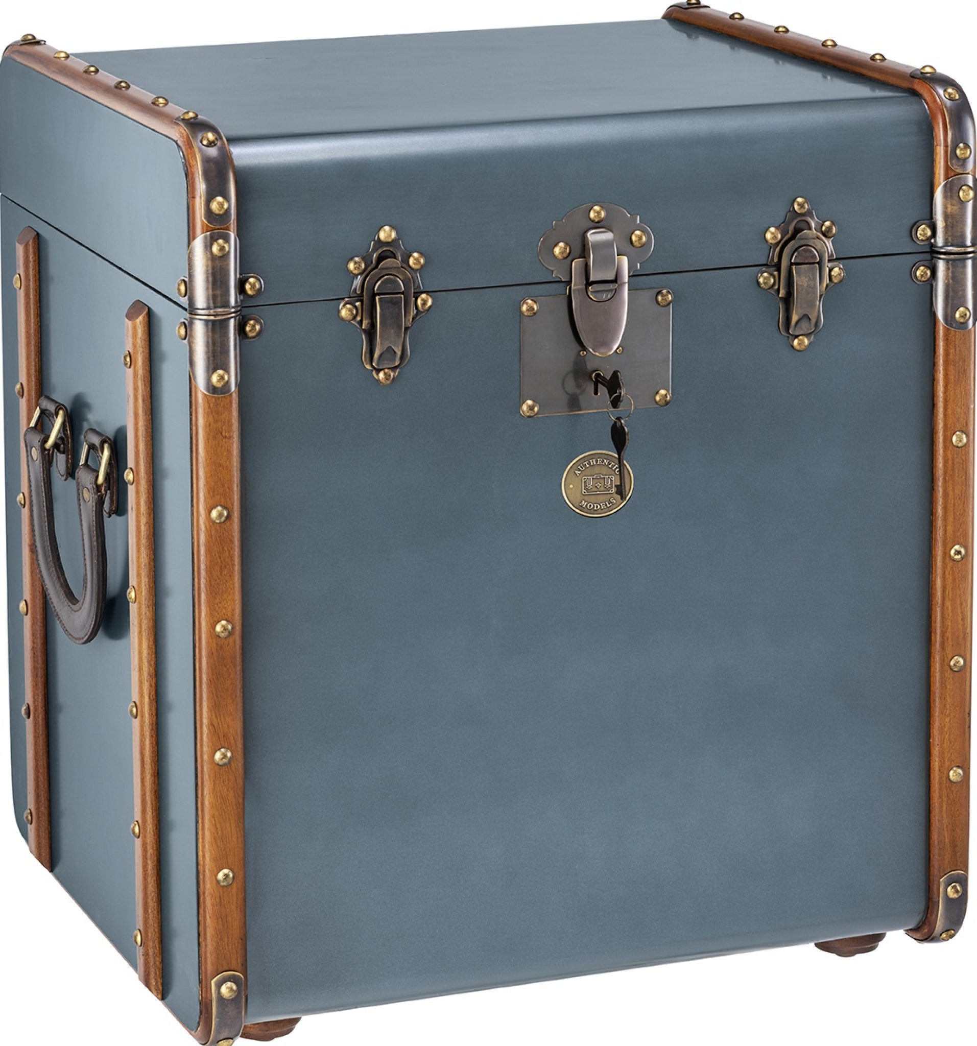 Authentic Models Stateroom Side Table, Petrol