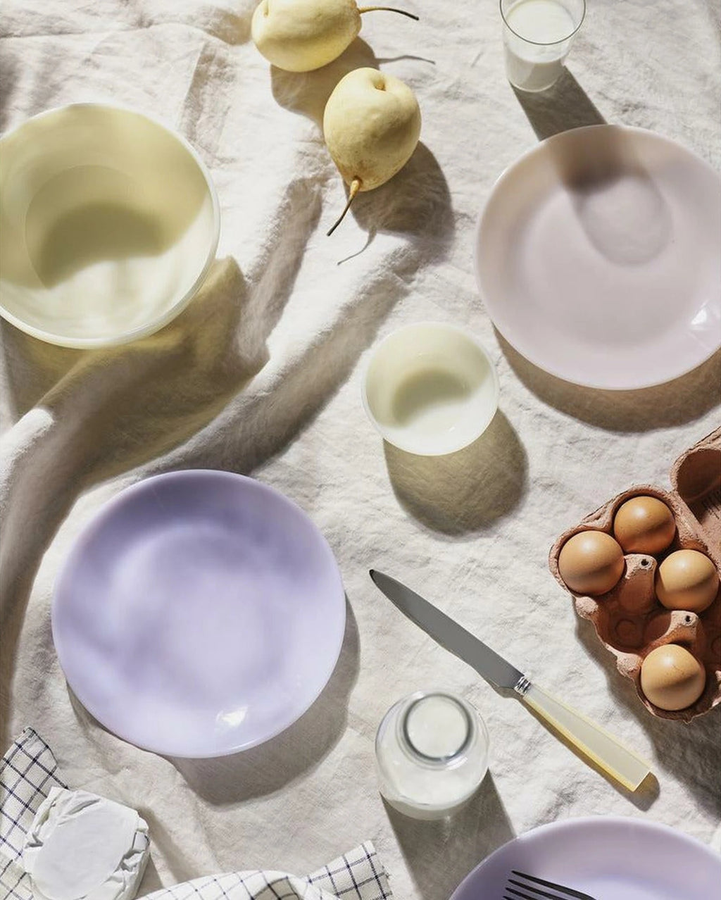 Lucie Kaas MILK bowl small, Peach