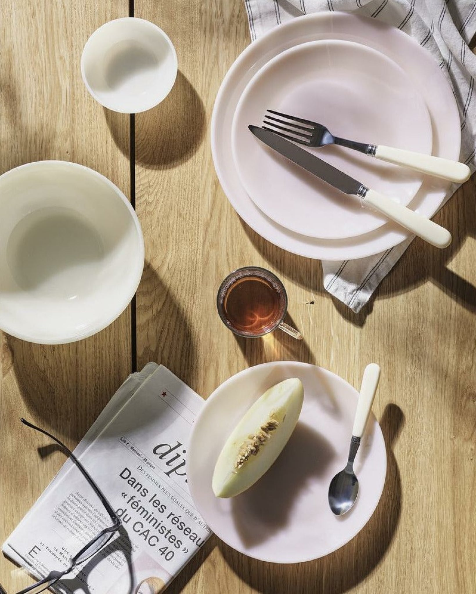 Lucie Kaas MILK bowl small, Peach