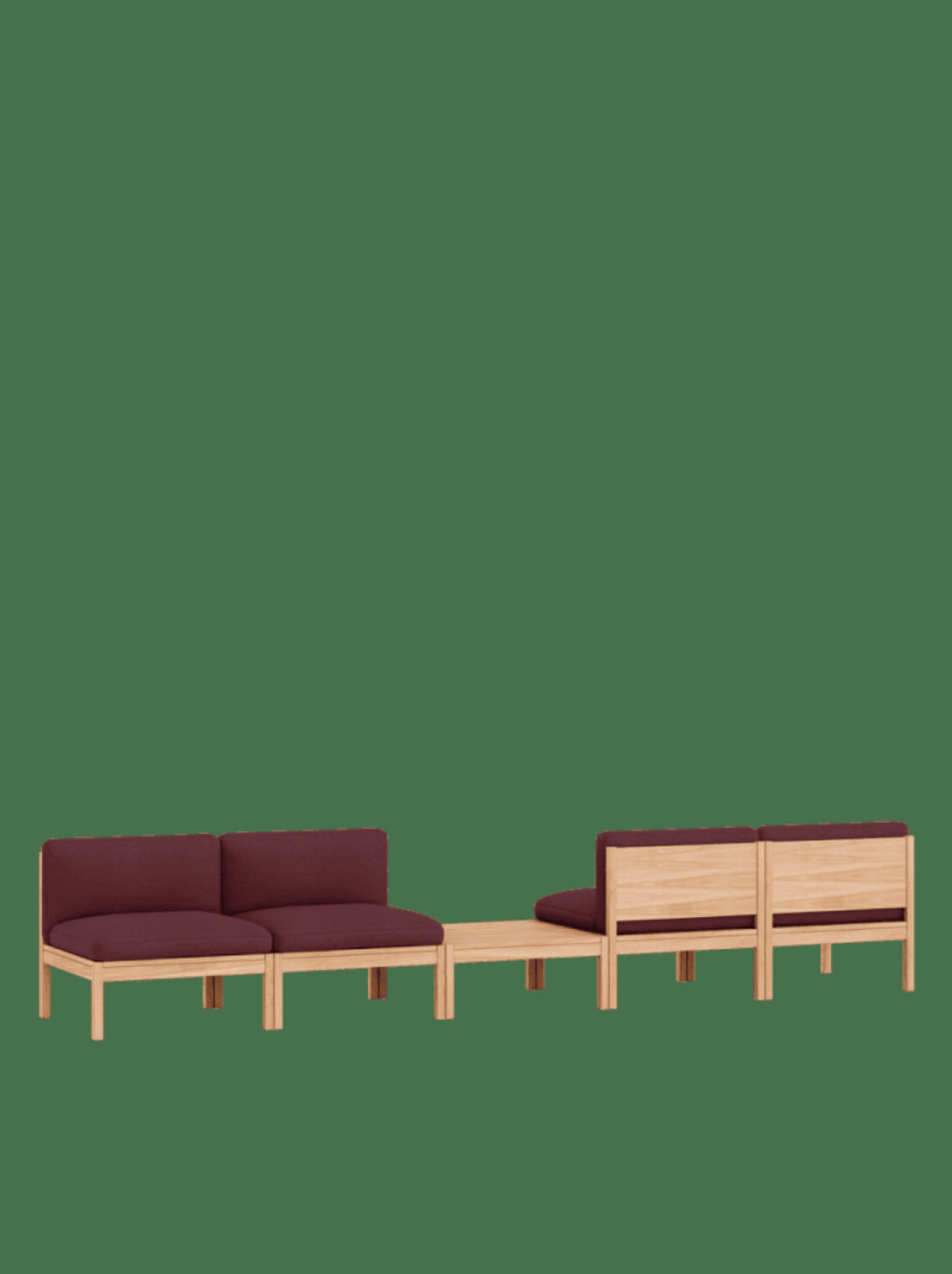 Moebe Modular Sofa Set, Mixed Combination B, Autumn 681 (fsc Mix Credit)