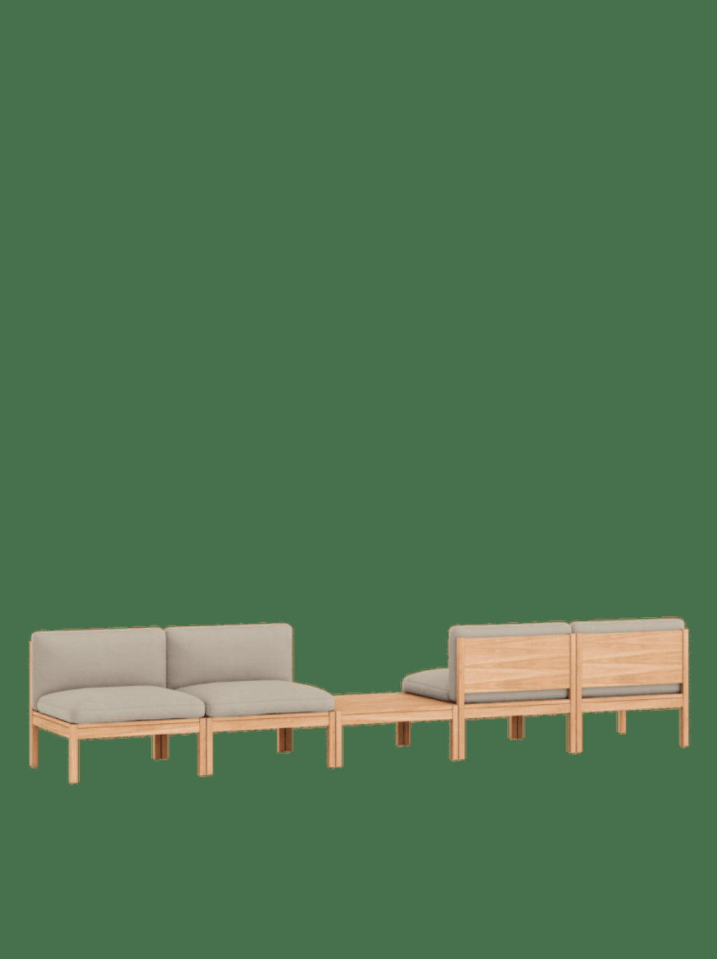 Moebe Modular Sofa Set, Mixed Combination B, Field 233 (fsc Mix Credit)