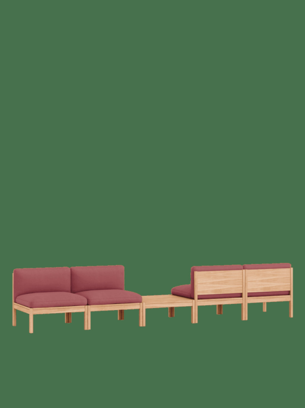 Moebe Modular Sofa Set, Mixed Combination B, Field 643 (fsc Mix Credit)