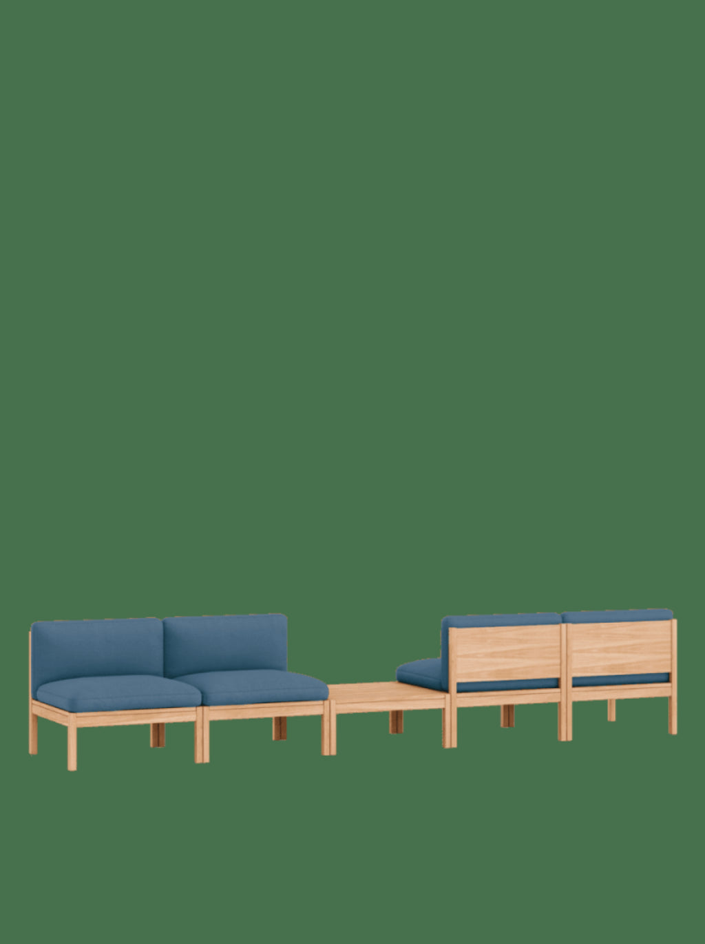 Moebe Modular Sofa Set, Mixed Combination B, Field 733 (fsc Mix Credit)