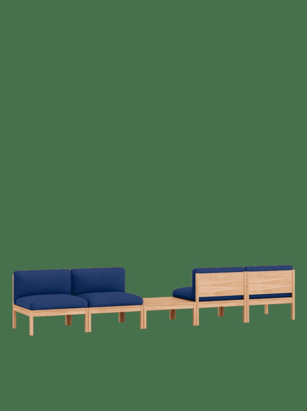Moebe Modular Sofa Set, Mixed Combination B, Field 763 (fsc Mix Credit)